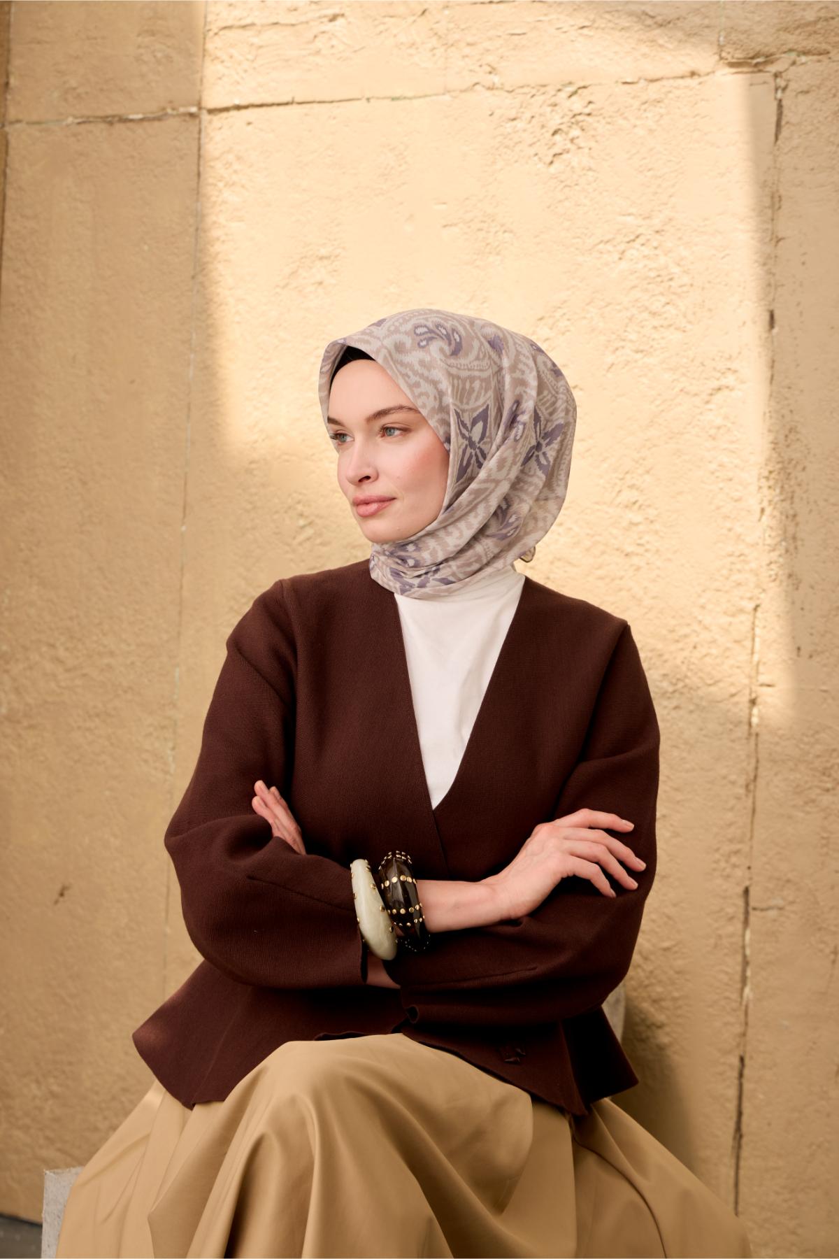 Silk Home Soft Eşarp 73099-06 - İthalesarponline.com - Soft Eşarp - Silk Home