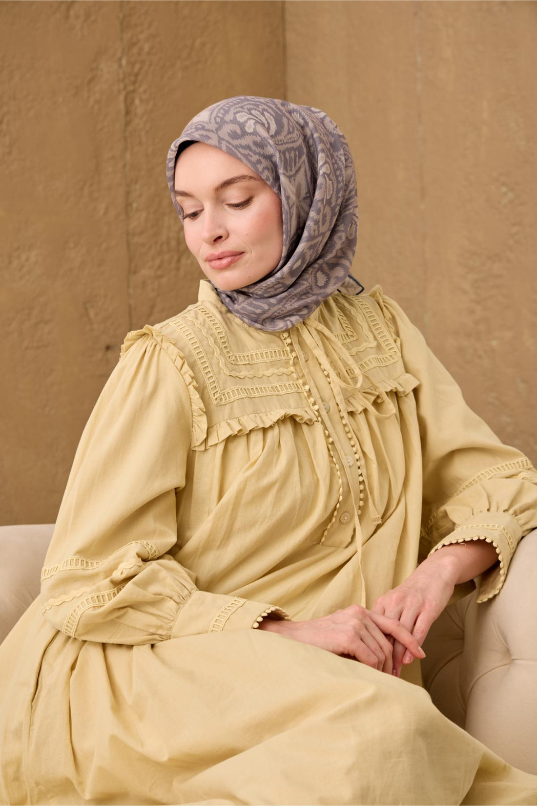 Silk Home Soft Eşarp 73099-07 - İthalesarponline.com - Soft Eşarp - Silk Home