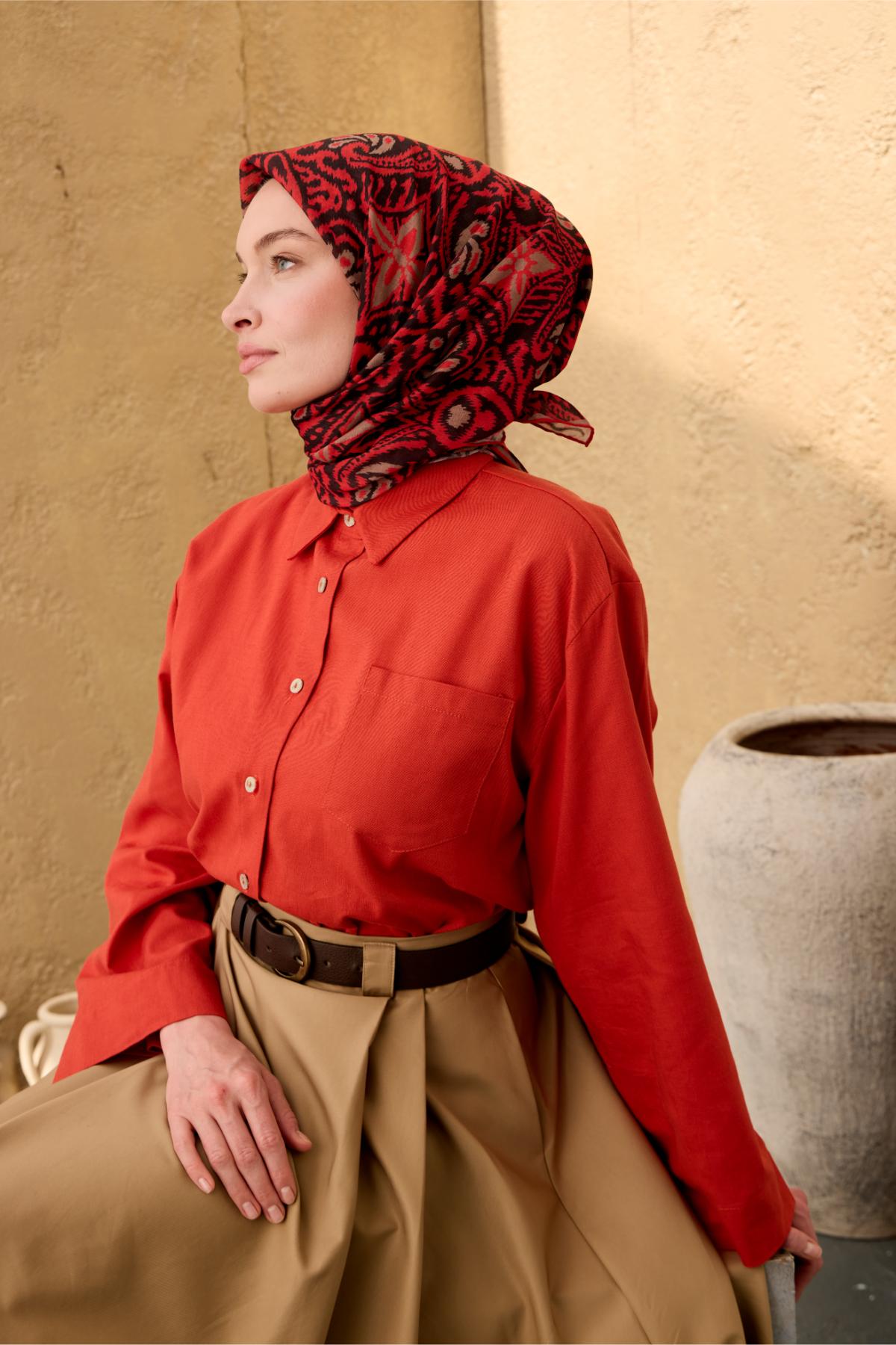 Silk Home Soft Eşarp 73099-21 - İthalesarponline.com - Soft Eşarp - Silk Home