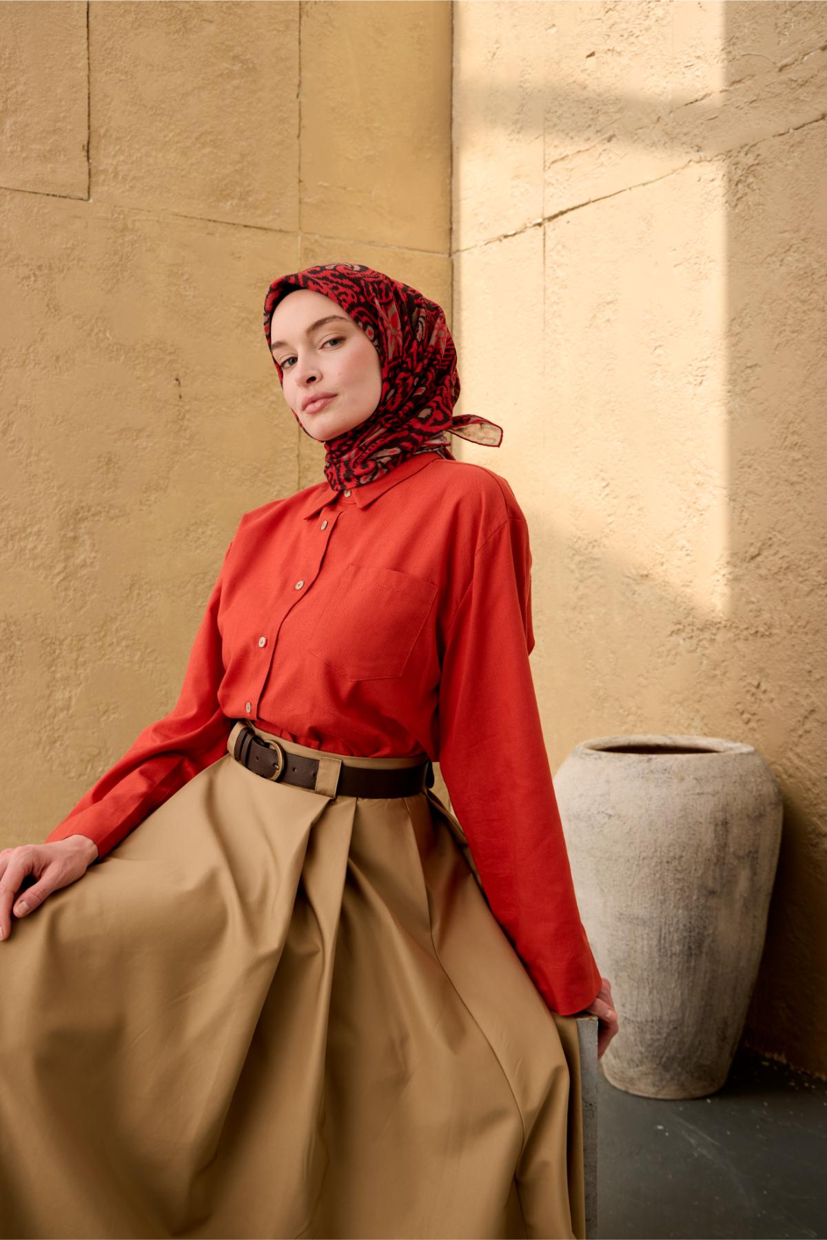 Silk Home Soft Eşarp 73099-21 - İthalesarponline.com - Soft Eşarp - Silk Home