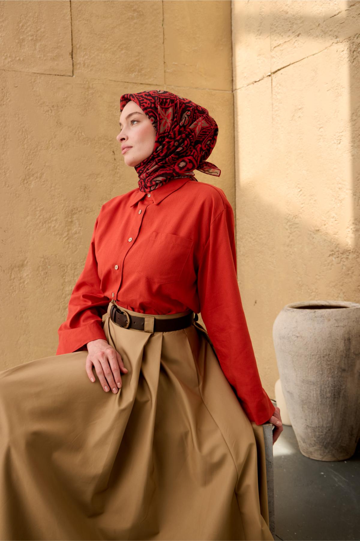 Silk Home Soft Eşarp 73099-21 - İthalesarponline.com - Soft Eşarp - Silk Home