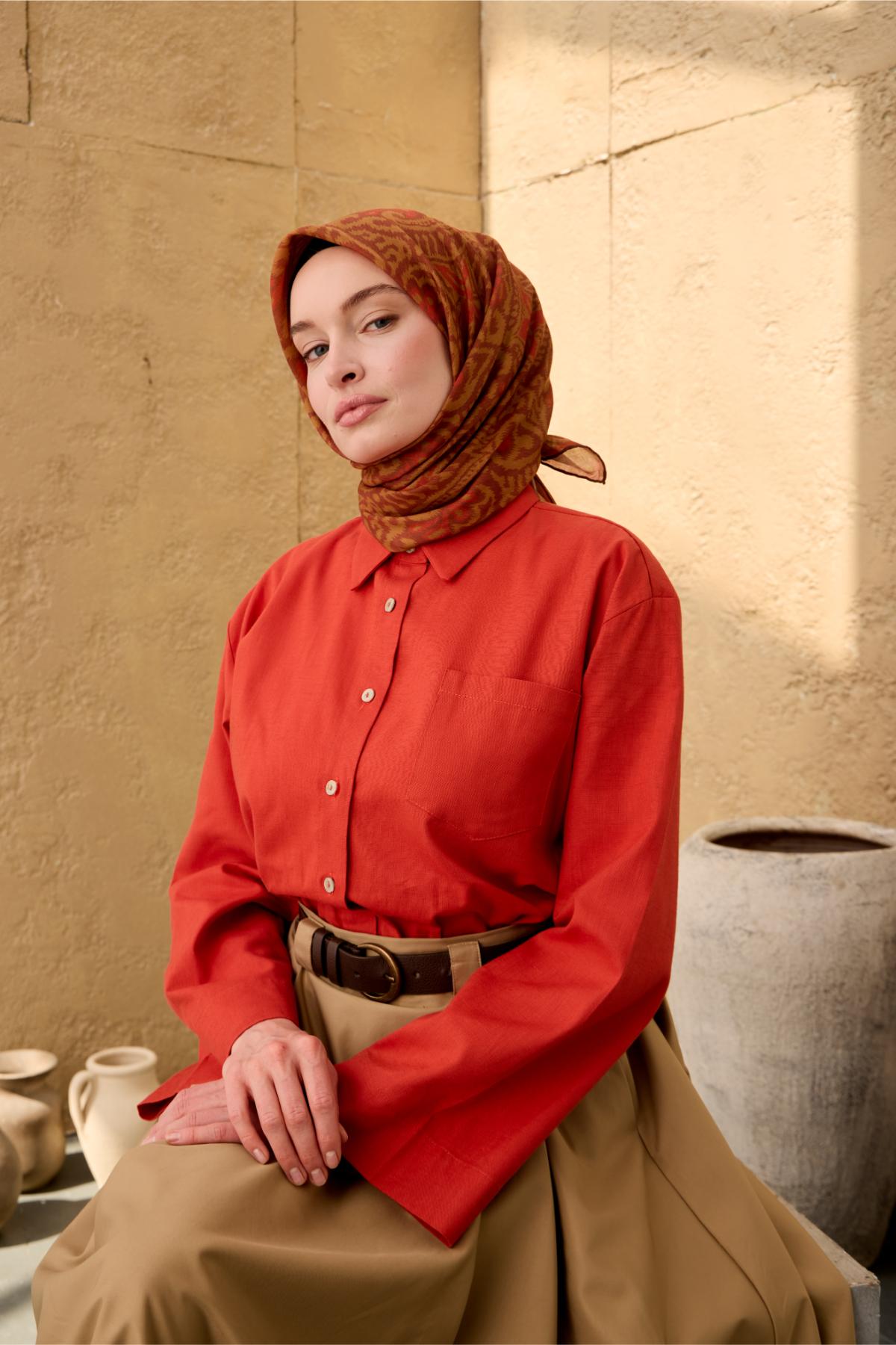 Silk Home Soft Eşarp 73099-26 - İthalesarponline.com - Soft Eşarp - Silk Home