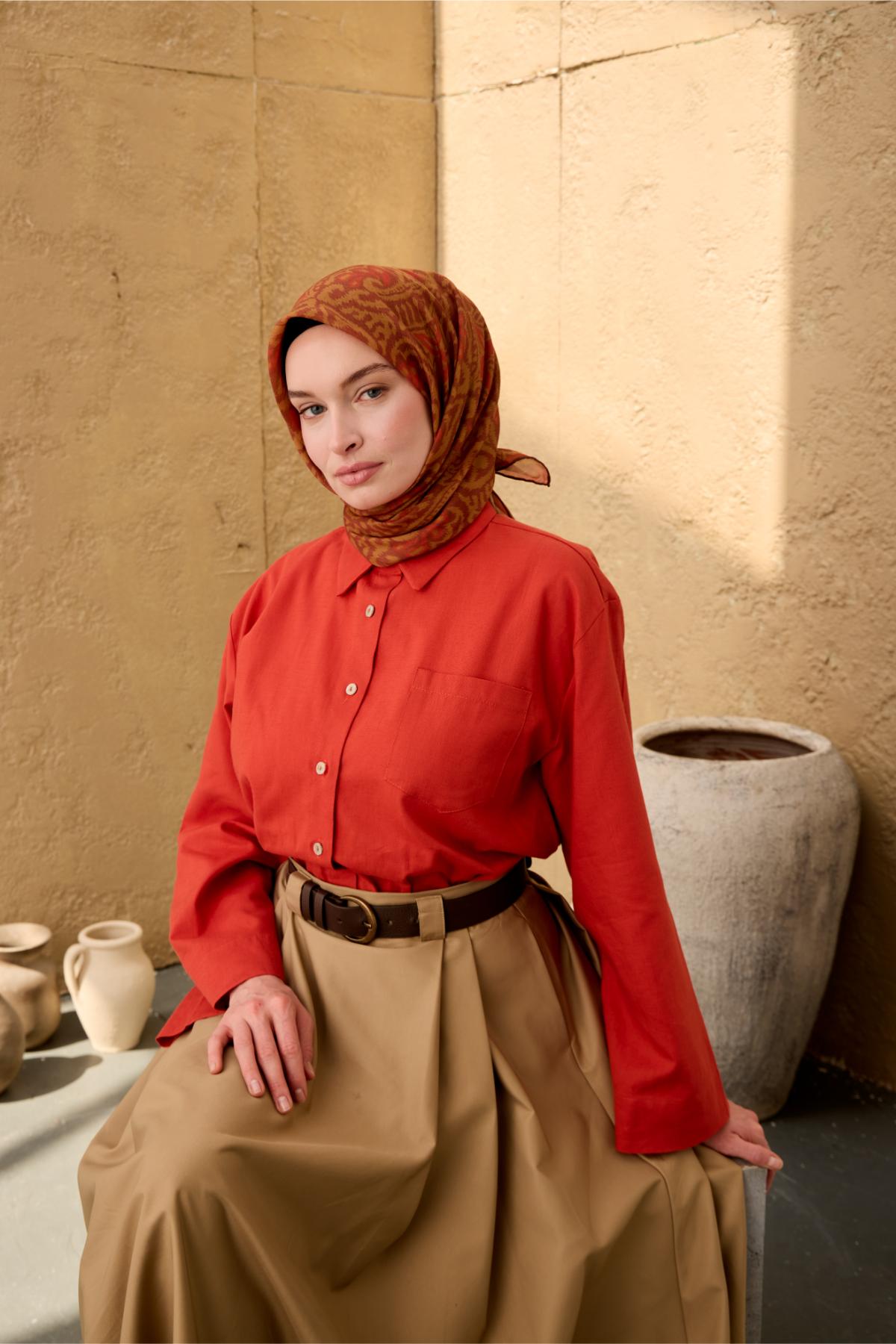Silk Home Soft Eşarp 73099-26 - İthalesarponline.com - Soft Eşarp - Silk Home