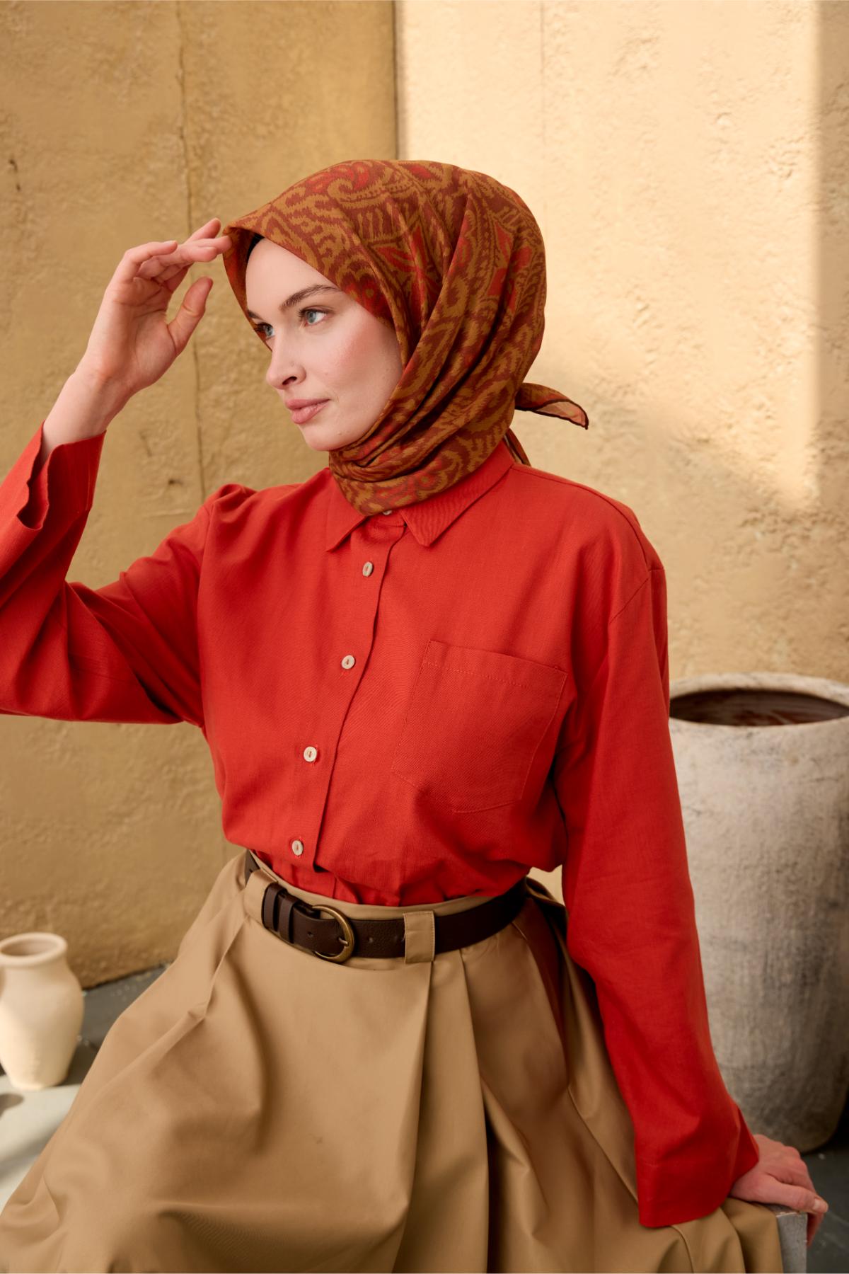 Silk Home Soft Eşarp 73099-26 - İthalesarponline.com - Soft Eşarp - Silk Home