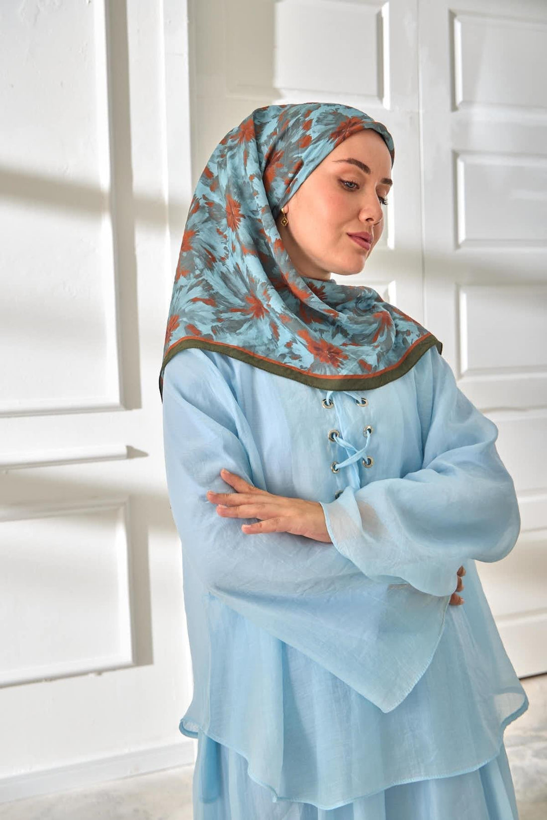 Silk Home Velora Eşarp 23001-17 - İthalesarponline.com - Velora Eşarp - Silk Home