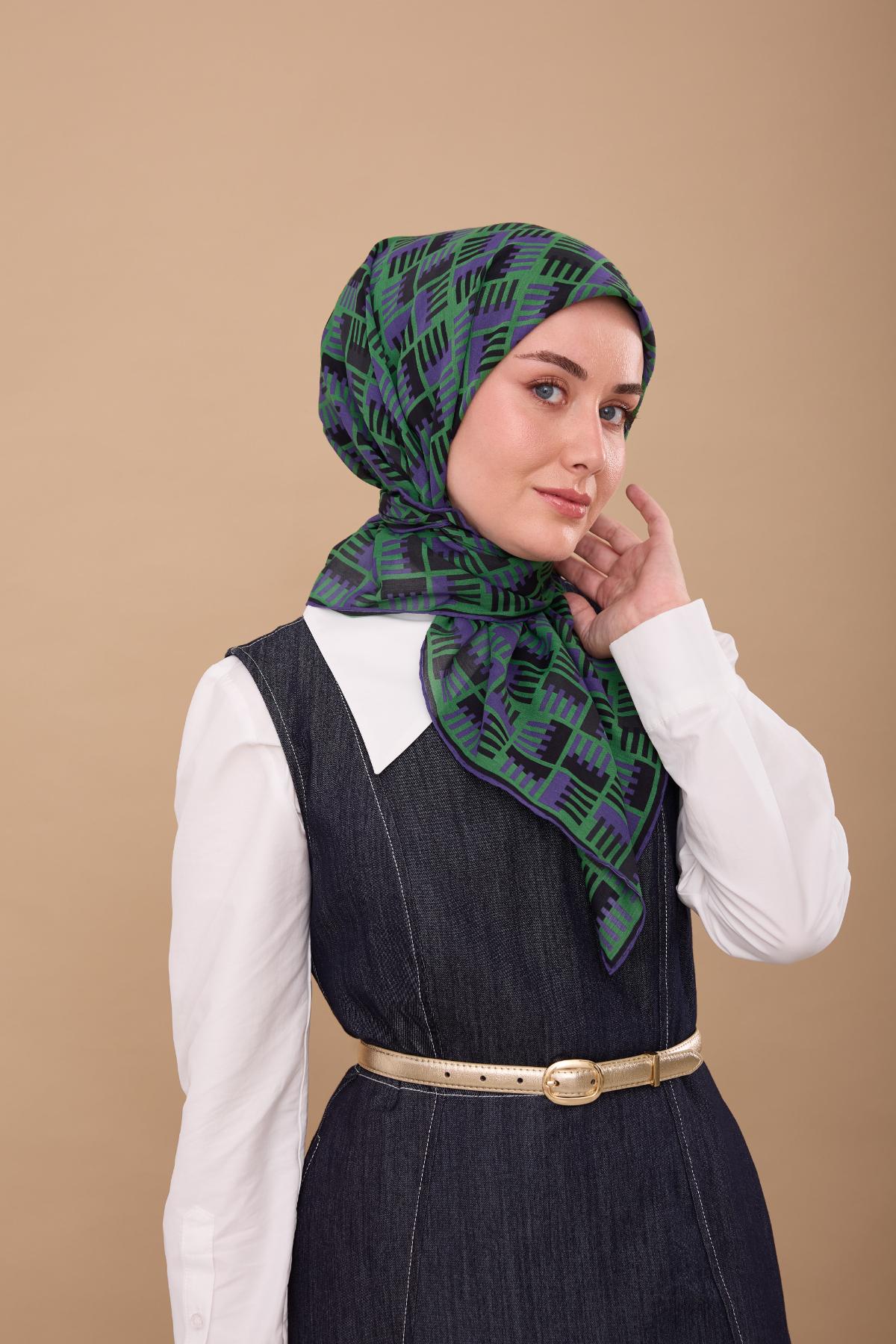 Silk Home Yaz Esintisi Eşarp 15001-10 - İthalesarponline.com - Yaz Esintisi Eşarp - Silk Home