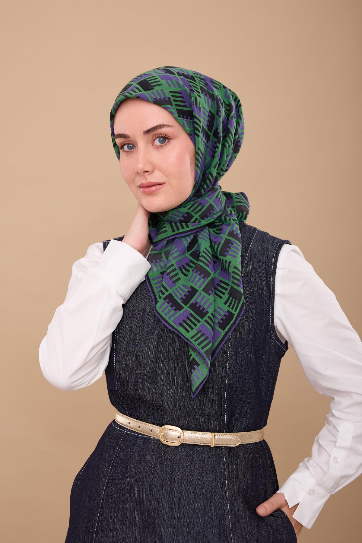 Silk Home Yaz Esintisi Eşarp 15001-10 - İthalesarponline.com - Yaz Esintisi Eşarp - Silk Home