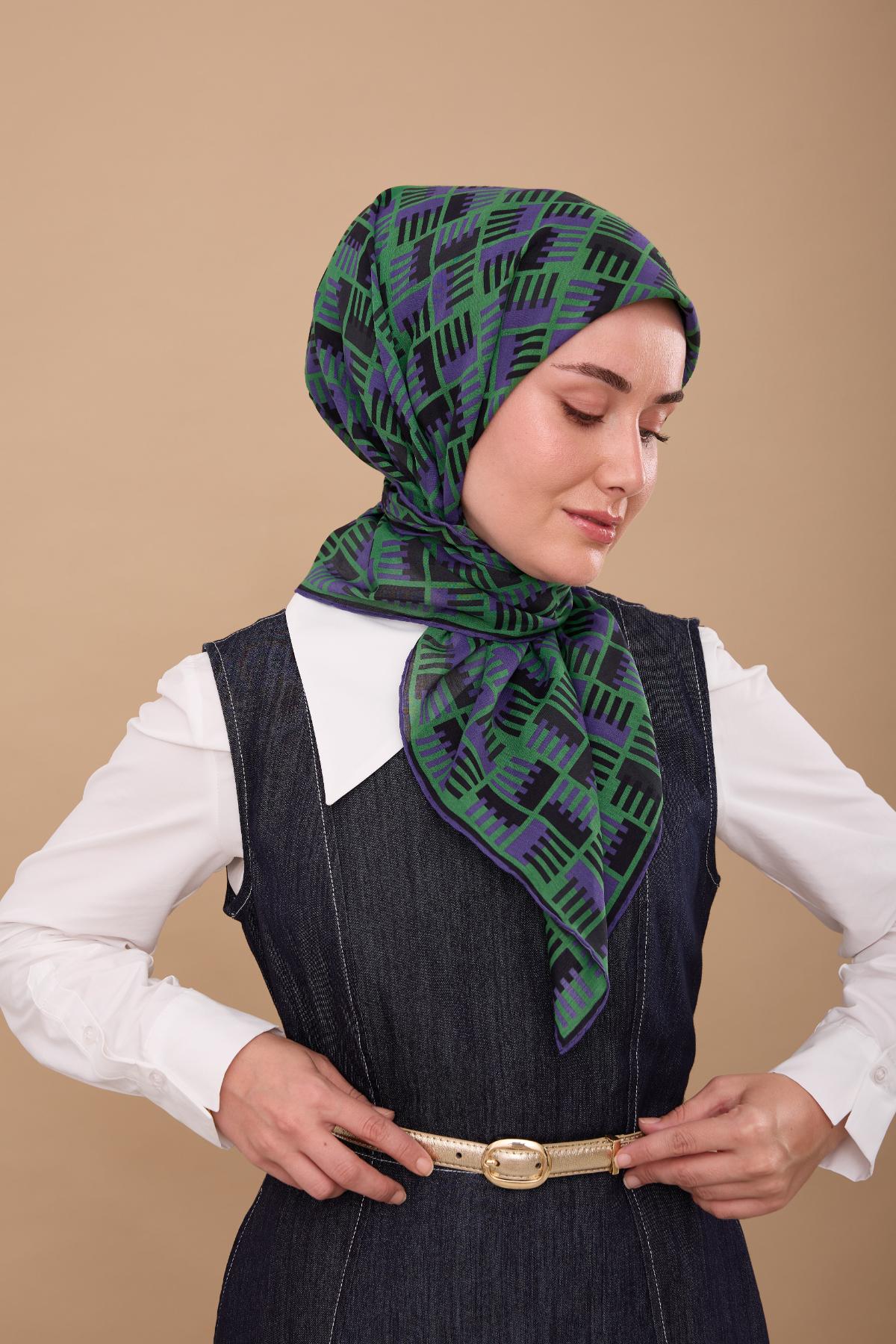 Silk Home Yaz Esintisi Eşarp 15001-10 - İthalesarponline.com - Yaz Esintisi Eşarp - Silk Home