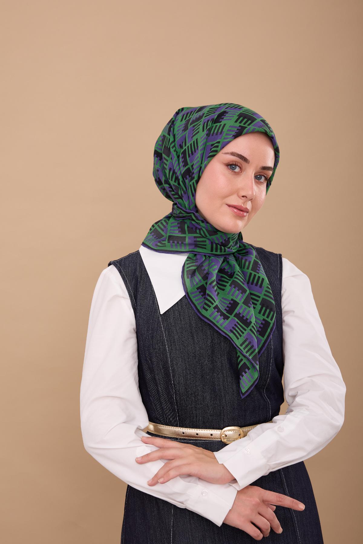 Silk Home Yaz Esintisi Eşarp 15001-10 - İthalesarponline.com - Yaz Esintisi Eşarp - Silk Home