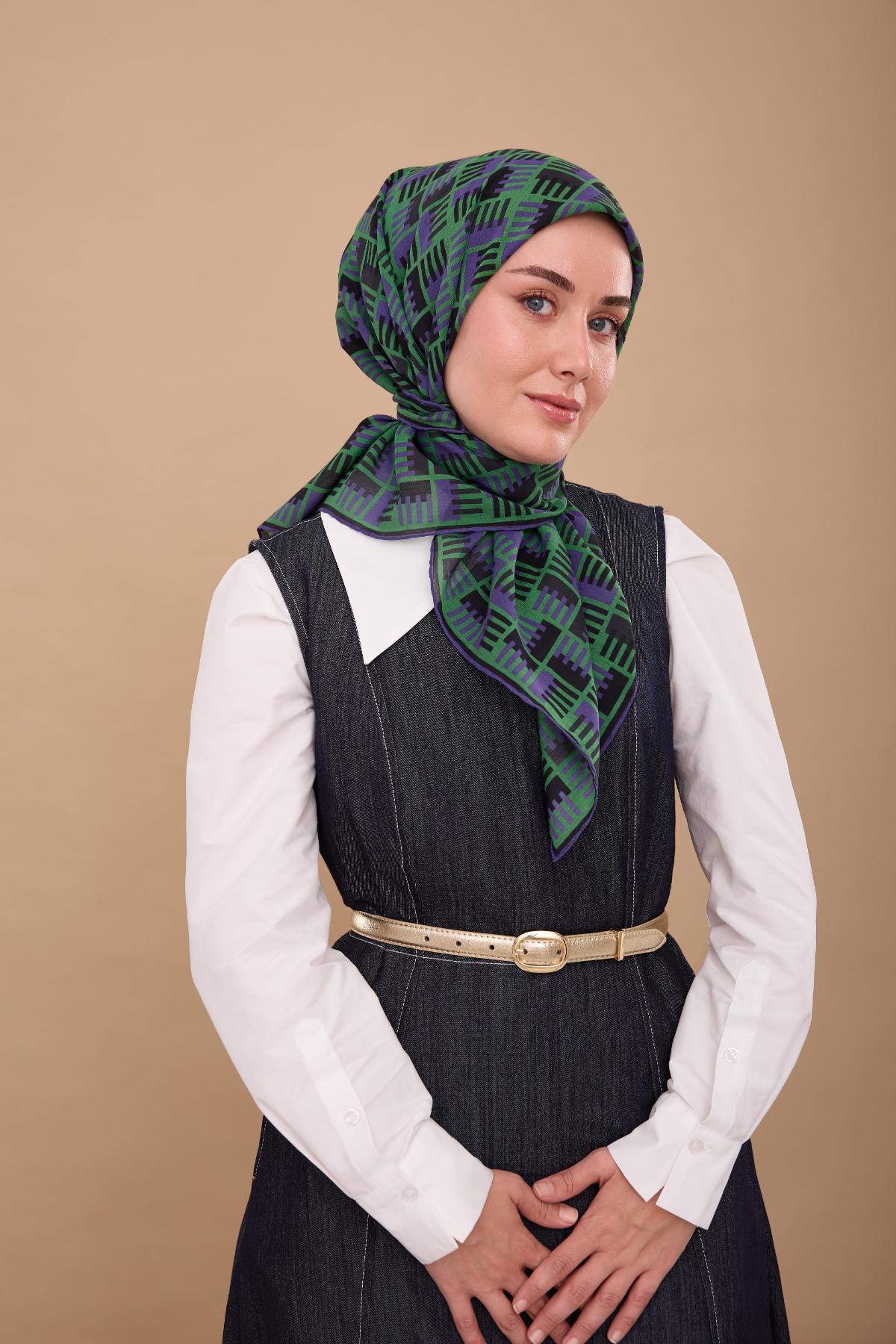 Silk Home Yaz Esintisi Eşarp 15001-10 - İthalesarponline.com - Yaz Esintisi Eşarp - Silk Home