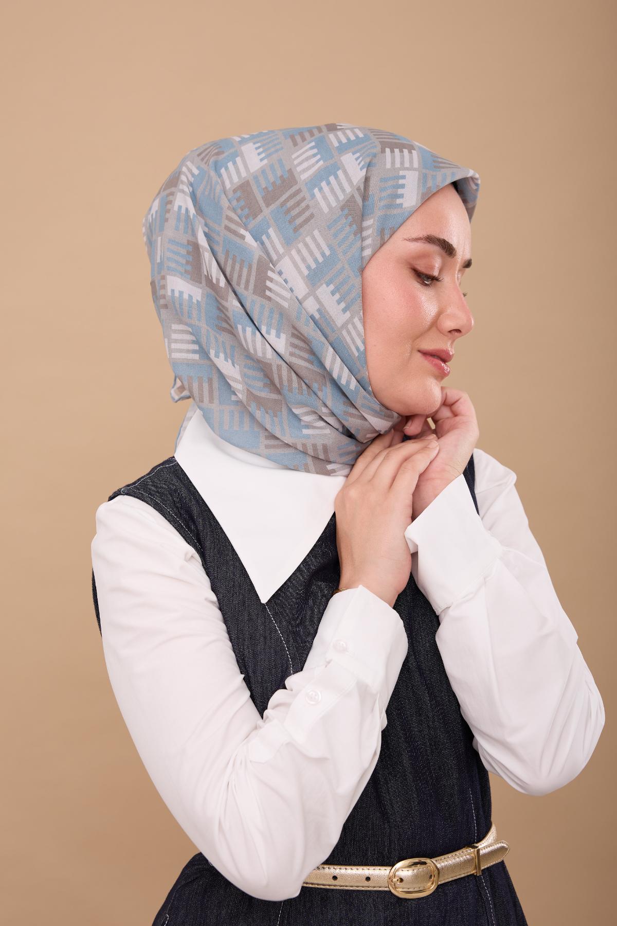 Silk Home Yaz Esintisi Eşarp 15001-11 - İthalesarponline.com - Yaz Esintisi Eşarp - Silk Home