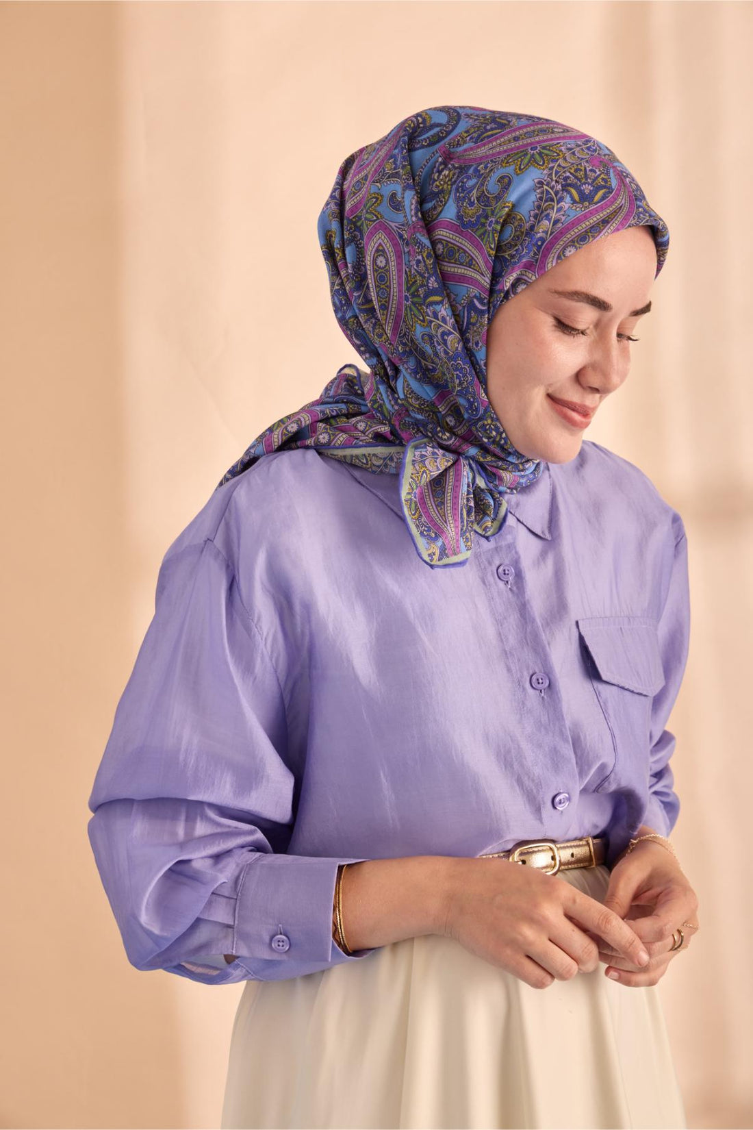 Silk Home Yaz Esintisi Eşarp 15002-02 - İthalesarponline.com - Yaz Esintisi Eşarp - Silk Home