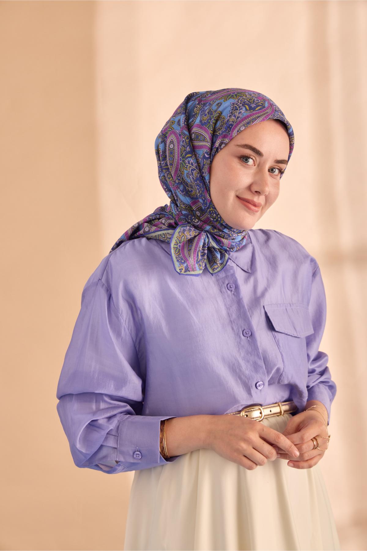 Silk Home Yaz Esintisi Eşarp 15002-02 - İthalesarponline.com - Yaz Esintisi Eşarp - Silk Home