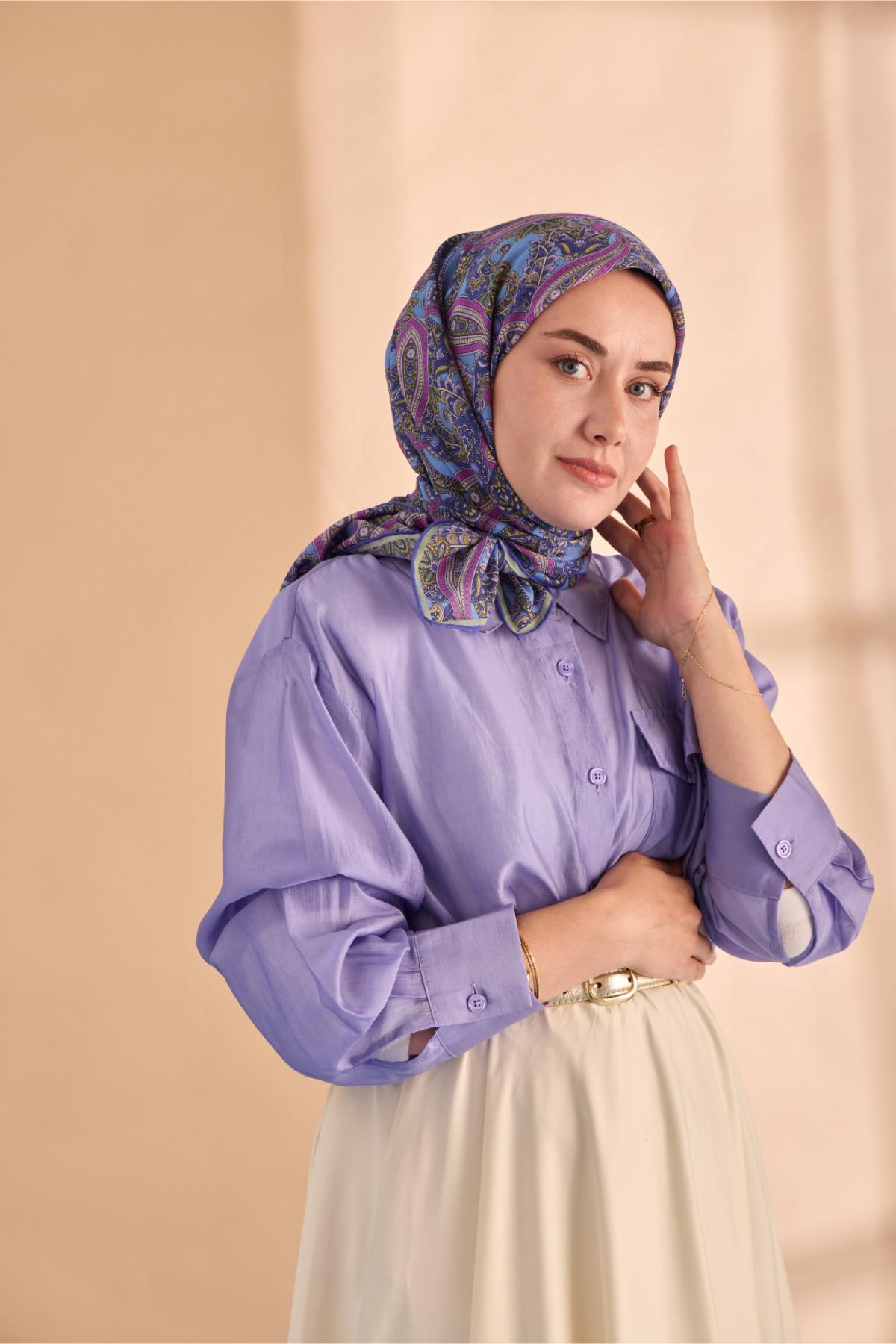 Silk Home Yaz Esintisi Eşarp 15002-02 - İthalesarponline.com - Yaz Esintisi Eşarp - Silk Home