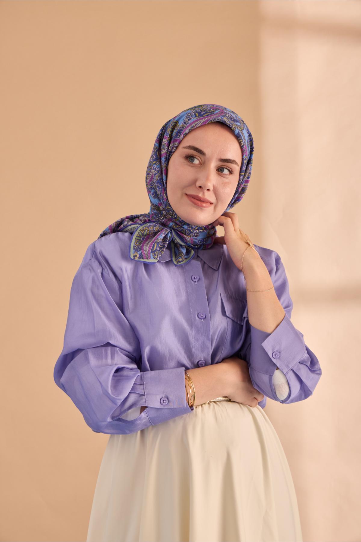 Silk Home Yaz Esintisi Eşarp 15002-02 - İthalesarponline.com - Yaz Esintisi Eşarp - Silk Home