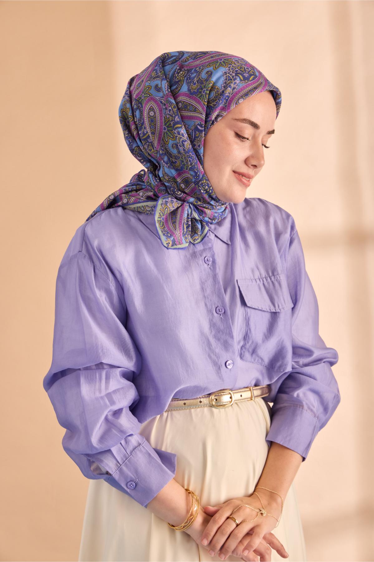 Silk Home Yaz Esintisi Eşarp 15002-02 - İthalesarponline.com - Yaz Esintisi Eşarp - Silk Home