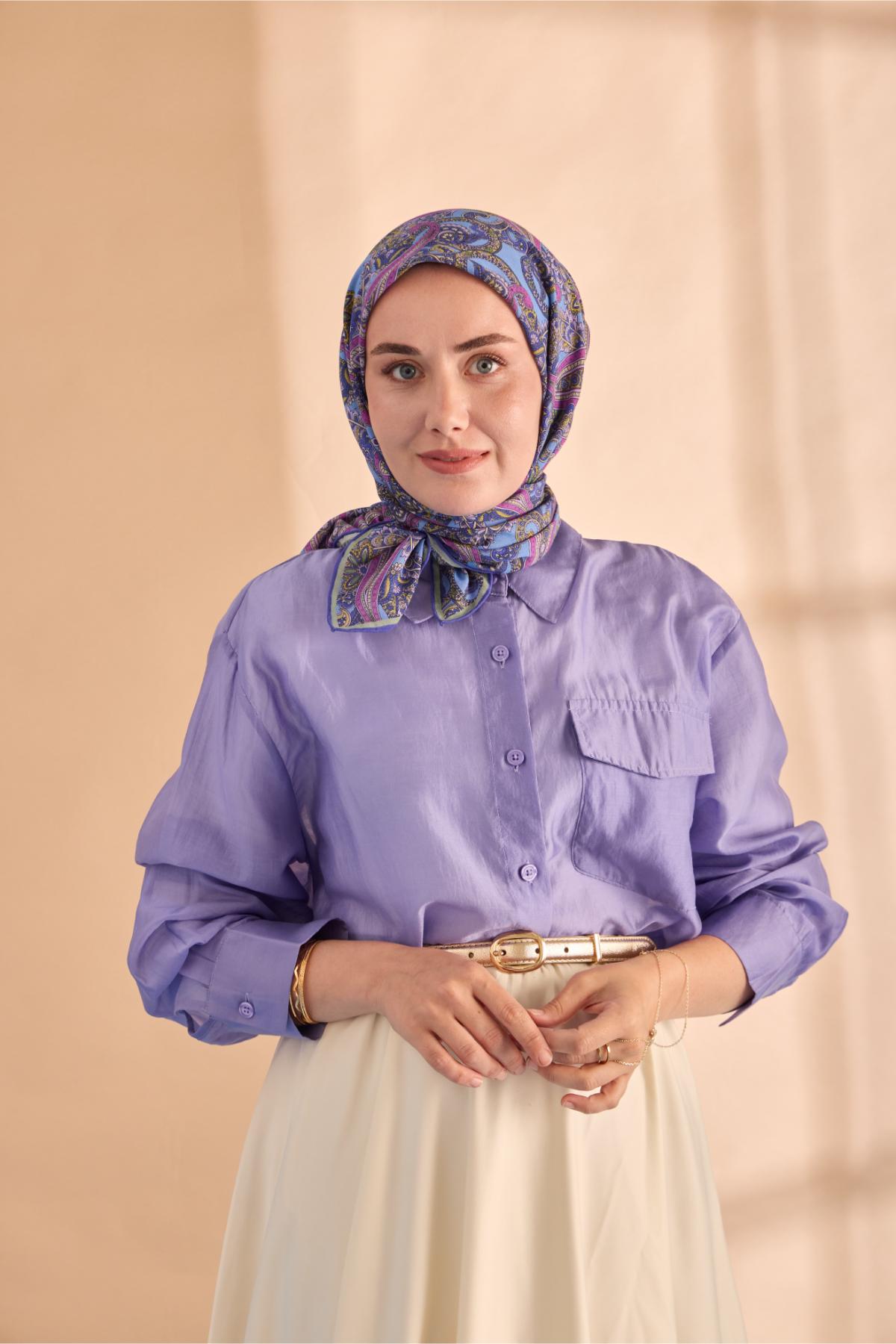 Silk Home Yaz Esintisi Eşarp 15002-02 - İthalesarponline.com - Yaz Esintisi Eşarp - Silk Home