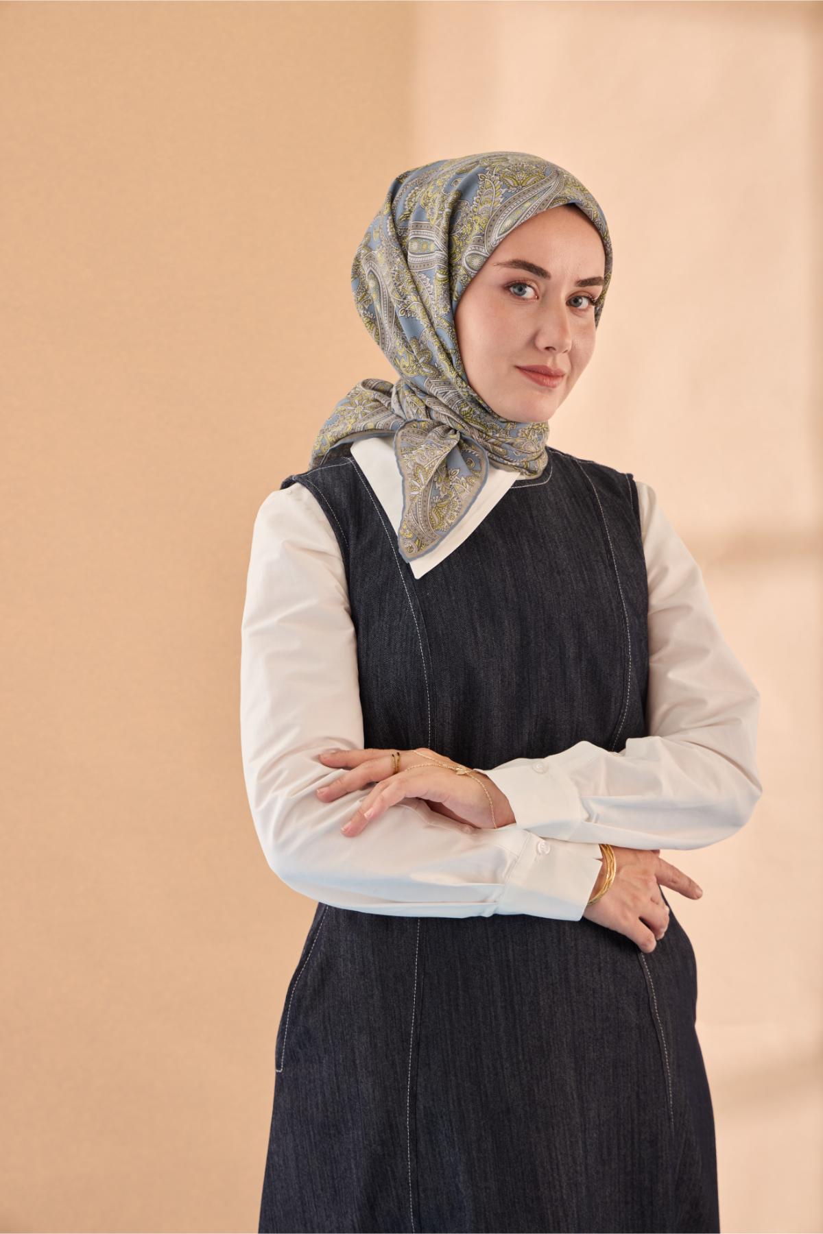 Silk Home Yaz Esintisi Eşarp 15002-10 - İthalesarponline.com - Yaz Esintisi Eşarp - Silk Home