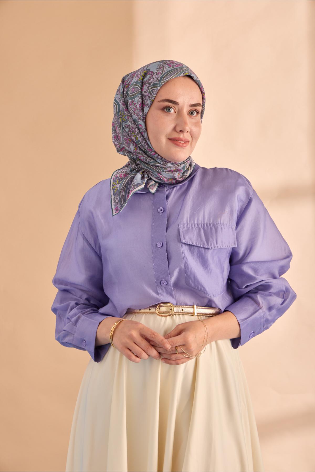 Silk Home Yaz Esintisi Eşarp 15002-11 - İthalesarponline.com - Yaz Esintisi Eşarp - Silk Home