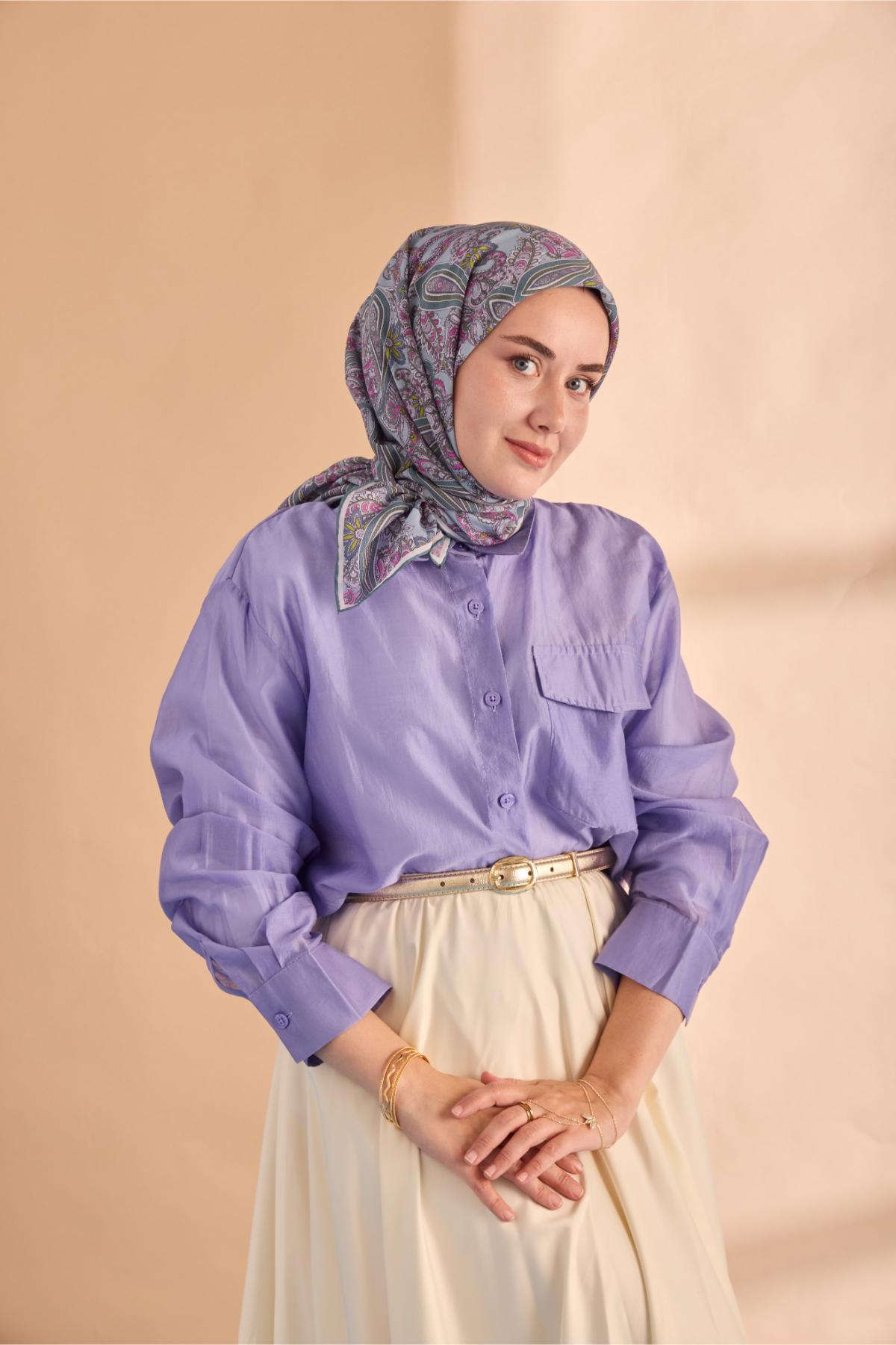 Silk Home Yaz Esintisi Eşarp 15002-11 - İthalesarponline.com - Yaz Esintisi Eşarp - Silk Home