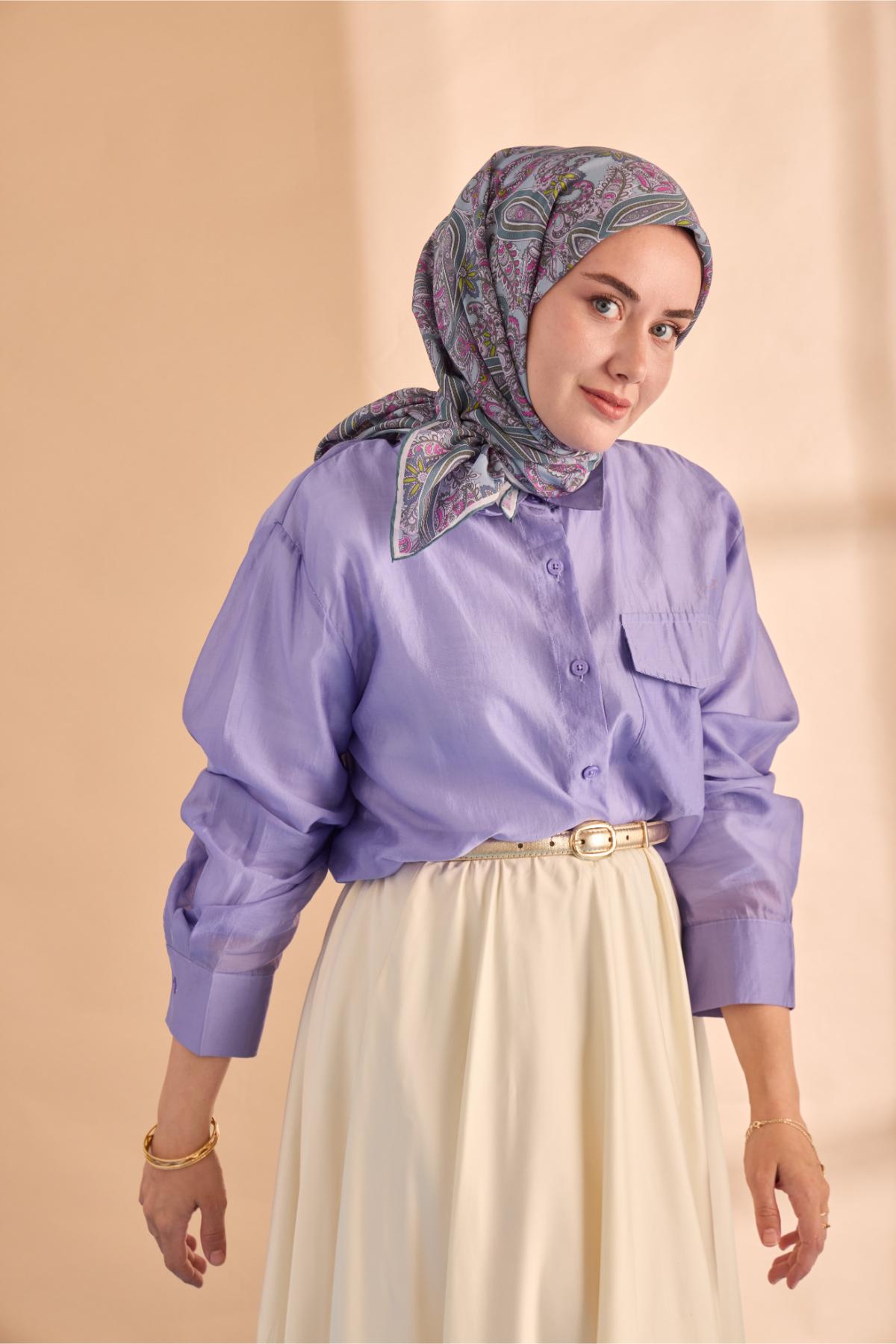 Silk Home Yaz Esintisi Eşarp 15002-11 - İthalesarponline.com - Yaz Esintisi Eşarp - Silk Home