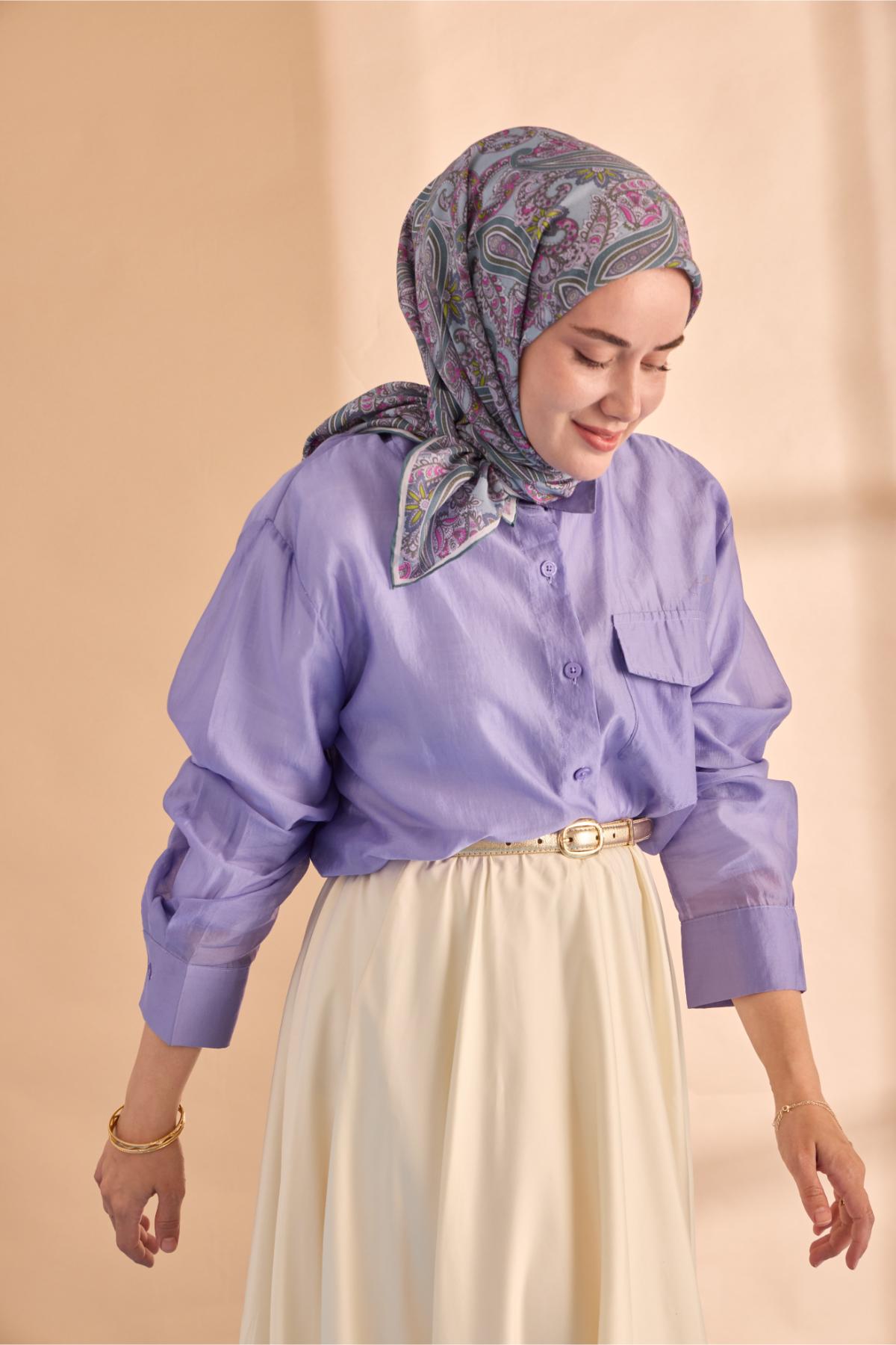 Silk Home Yaz Esintisi Eşarp 15002-11 - İthalesarponline.com - Yaz Esintisi Eşarp - Silk Home