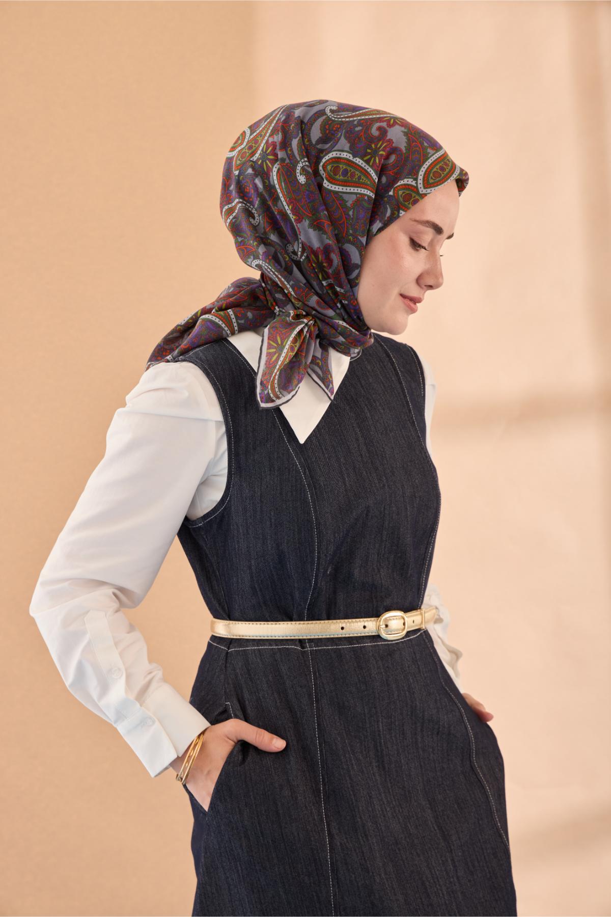 Silk Home Yaz Esintisi Eşarp 15002-13 - İthalesarponline.com - Yaz Esintisi Eşarp - Silk Home