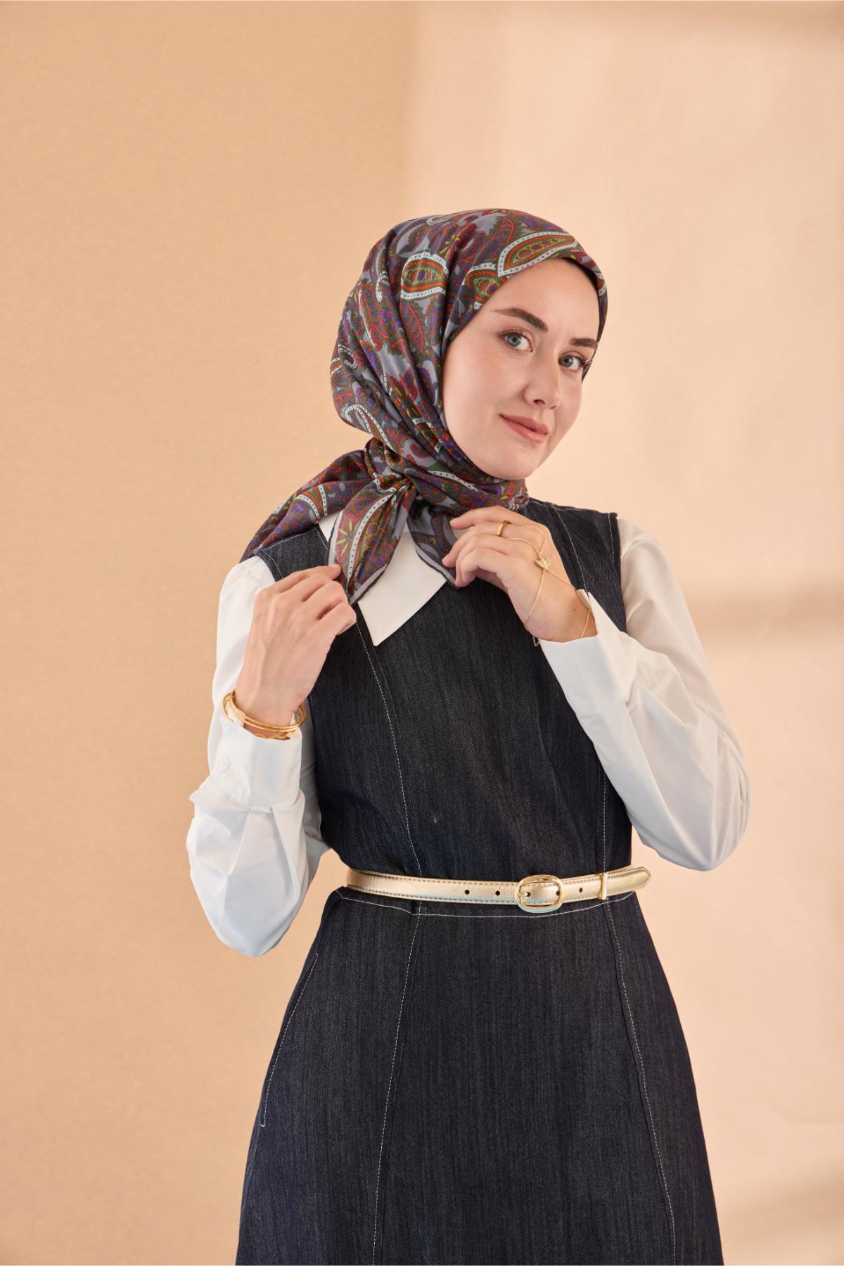 Silk Home Yaz Esintisi Eşarp 15002-13 - İthalesarponline.com - Yaz Esintisi Eşarp - Silk Home