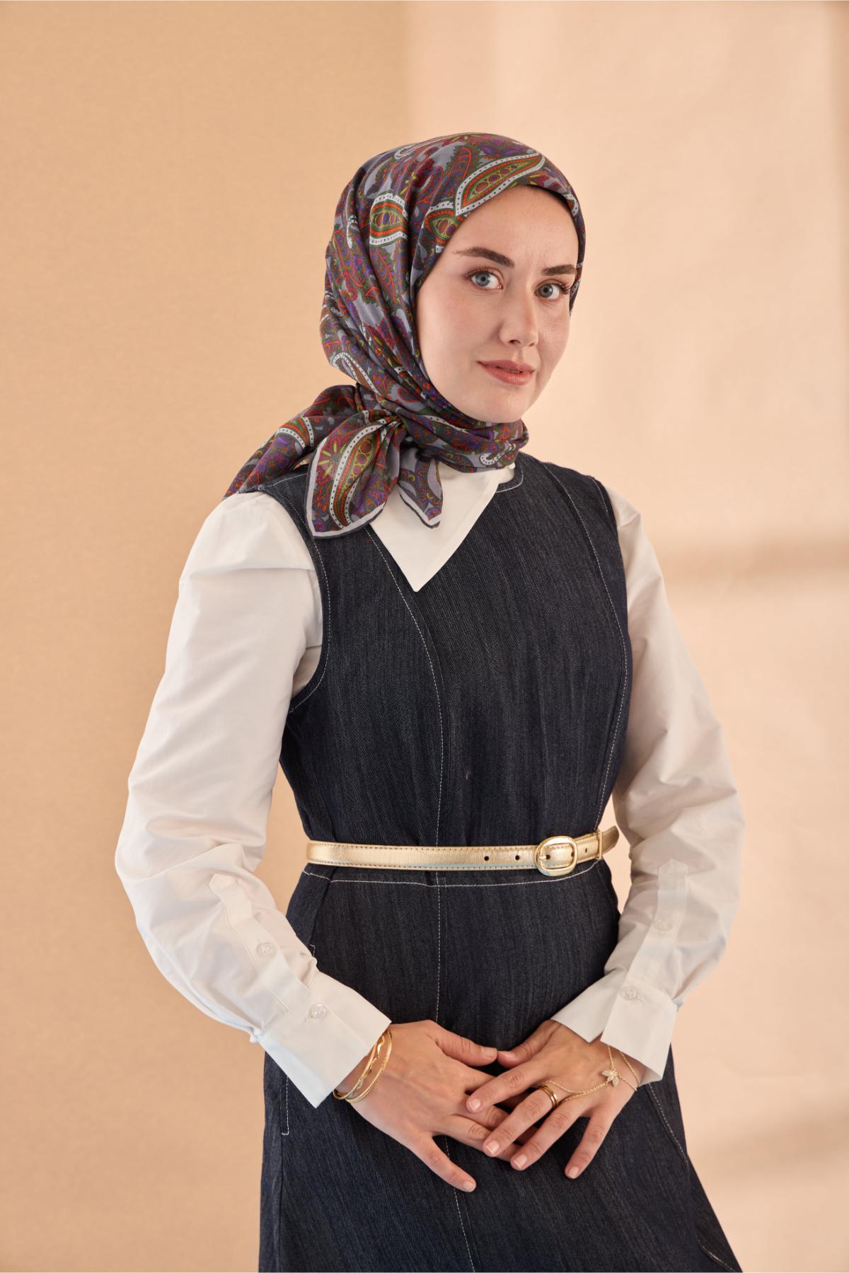 Silk Home Yaz Esintisi Eşarp 15002-13 - İthalesarponline.com - Yaz Esintisi Eşarp - Silk Home