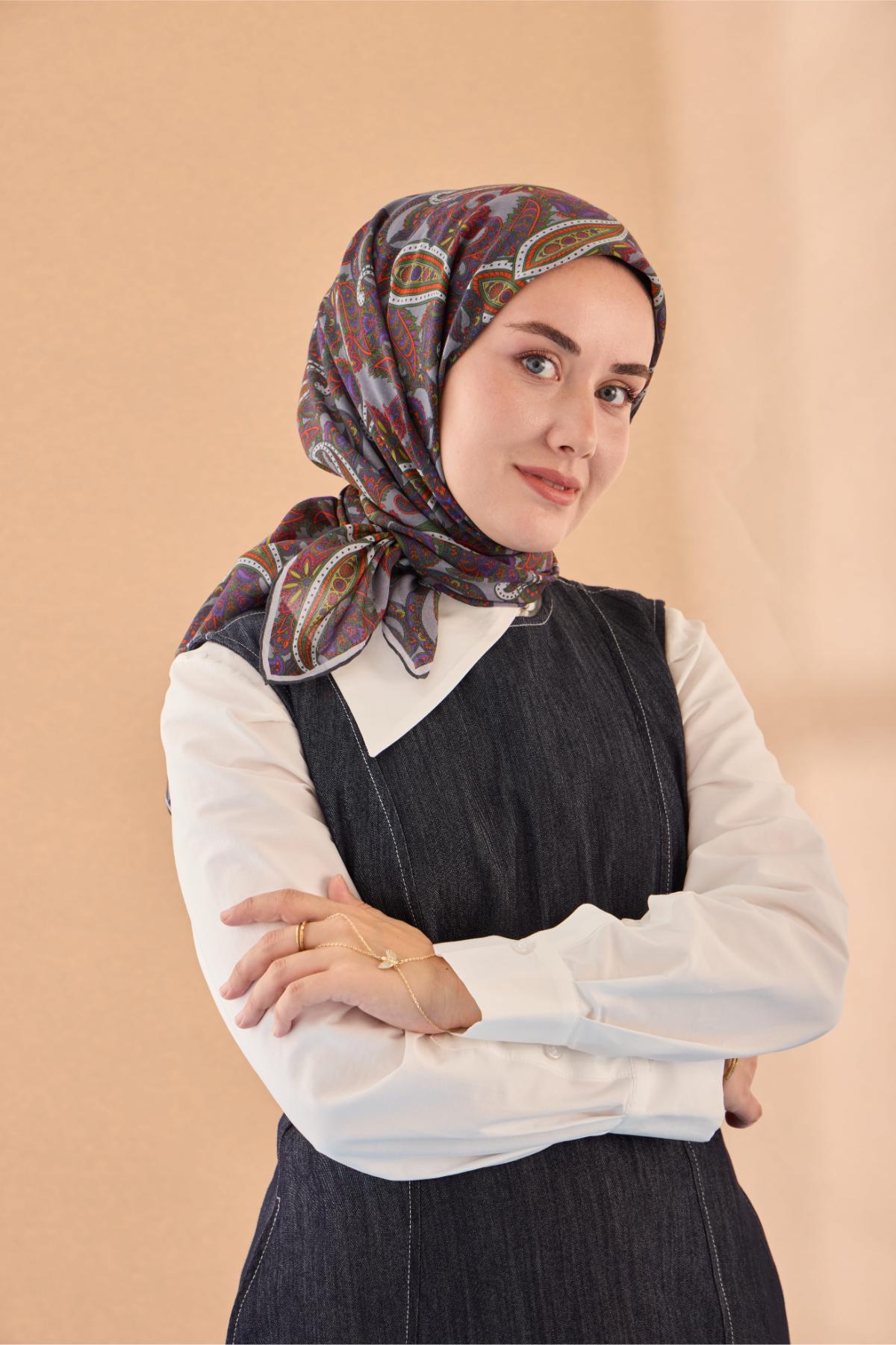 Silk Home Yaz Esintisi Eşarp 15002-13 - İthalesarponline.com - Yaz Esintisi Eşarp - Silk Home