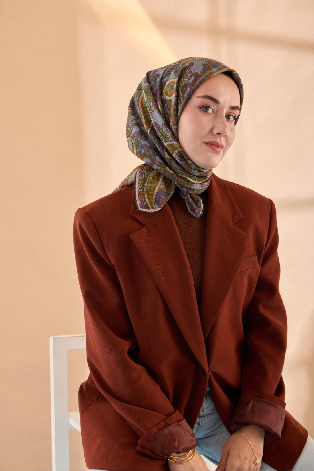 Silk Home Yaz Esintisi Eşarp 15002-14 - İthalesarponline.com - Yaz Esintisi Eşarp - Silk Home