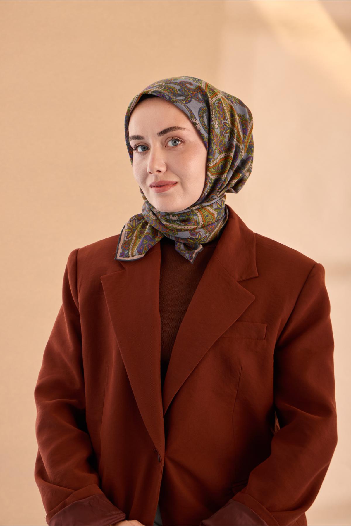 Silk Home Yaz Esintisi Eşarp 15002-14 - İthalesarponline.com - Yaz Esintisi Eşarp - Silk Home