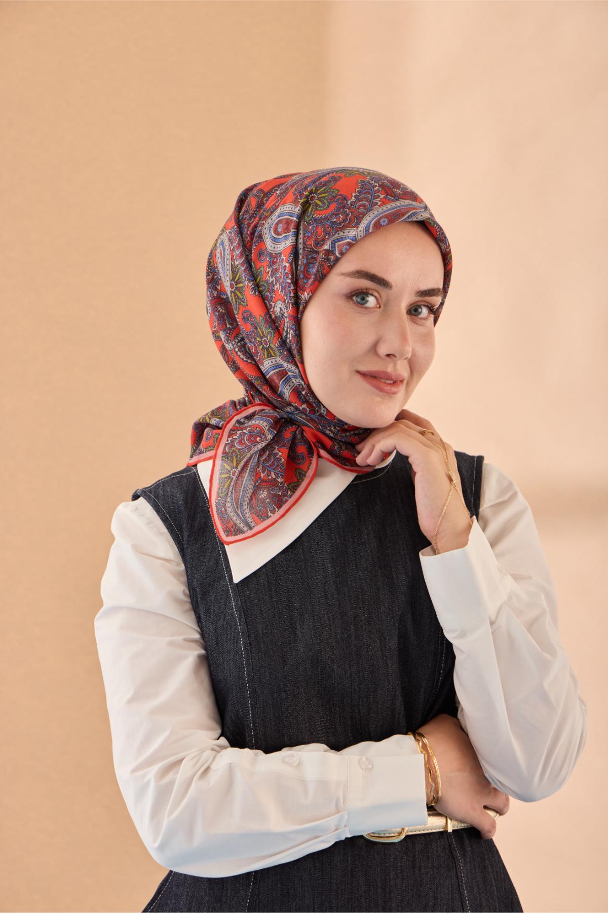 Silk Home Yaz Esintisi Eşarp 15002-15 - İthalesarponline.com - Yaz Esintisi Eşarp - Silk Home