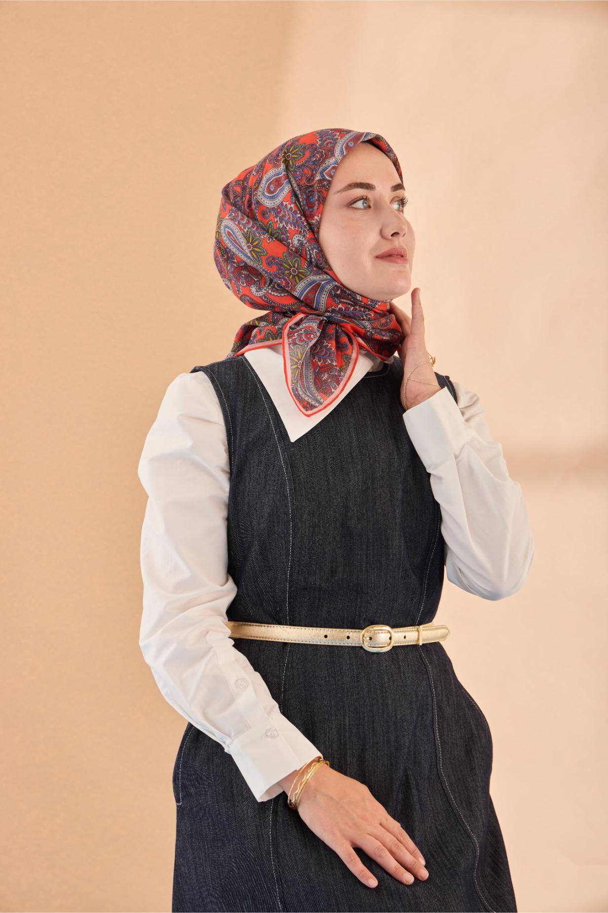 Silk Home Yaz Esintisi Eşarp 15002-15 - İthalesarponline.com - Yaz Esintisi Eşarp - Silk Home