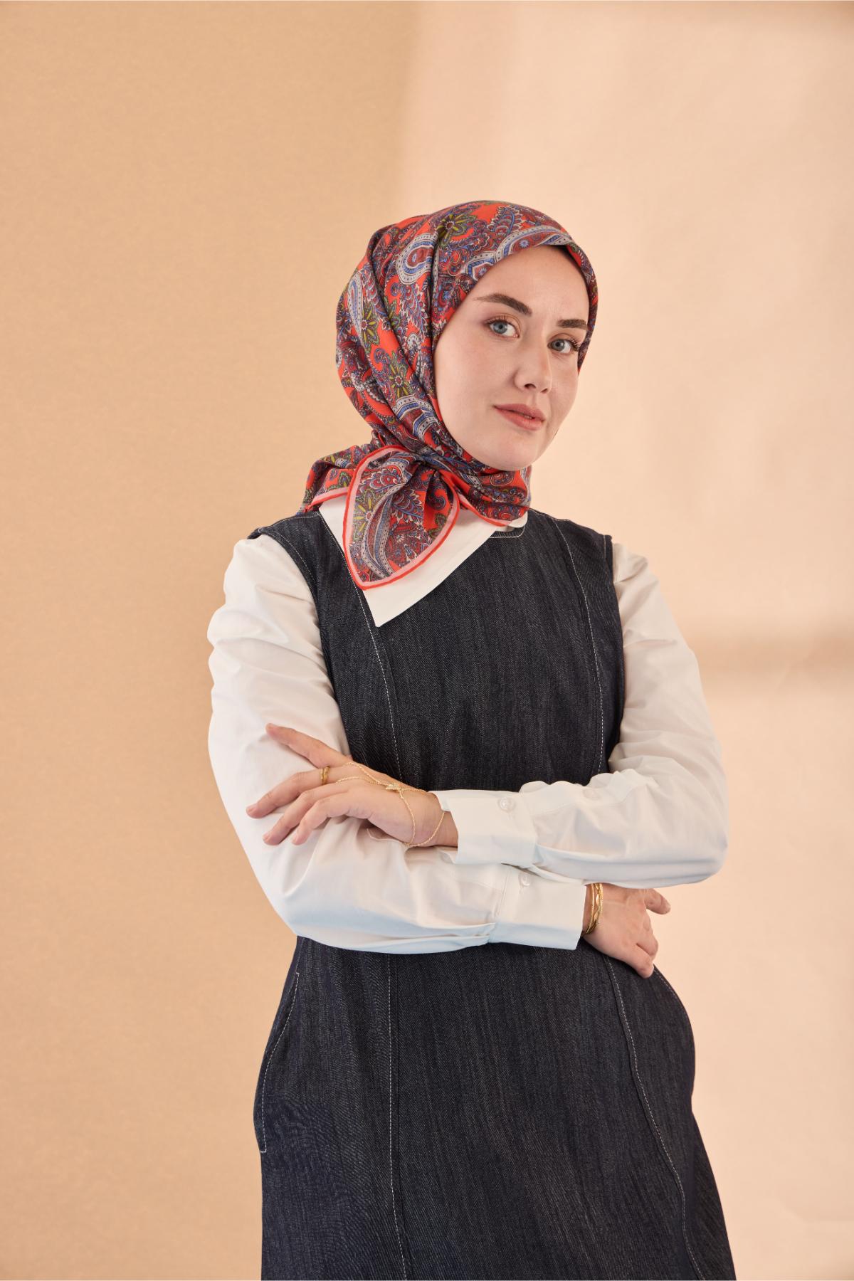 Silk Home Yaz Esintisi Eşarp 15002-15 - İthalesarponline.com - Yaz Esintisi Eşarp - Silk Home