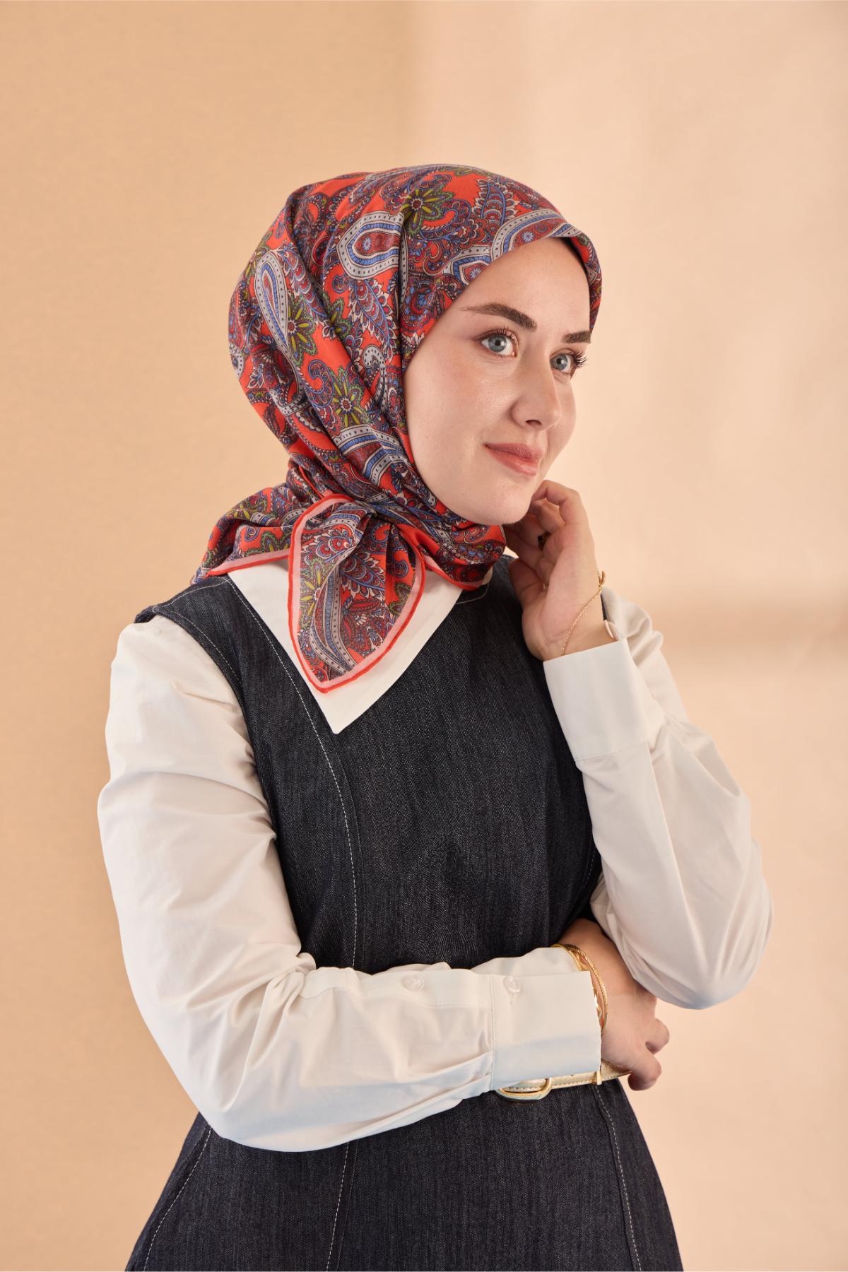 Silk Home Yaz Esintisi Eşarp 15002-15 - İthalesarponline.com - Yaz Esintisi Eşarp - Silk Home