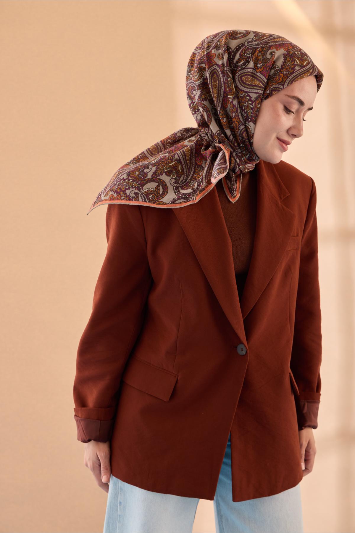 Silk Home Yaz Esintisi Eşarp 15002-17 - İthalesarponline.com - Yaz Esintisi Eşarp - Silk Home