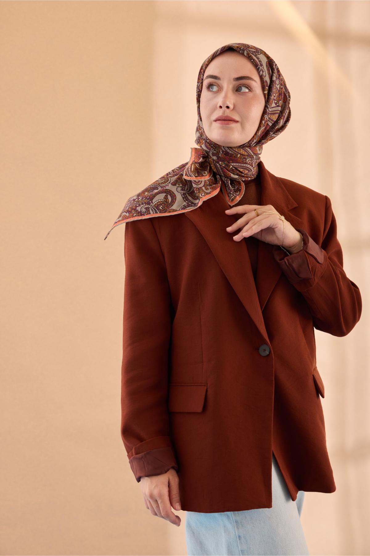 Silk Home Yaz Esintisi Eşarp 15002-17 - İthalesarponline.com - Yaz Esintisi Eşarp - Silk Home