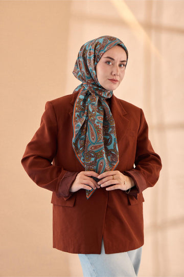 Silk Home Yaz Esintisi Eşarp 15002-18 - İthalesarponline.com - Yaz Esintisi Eşarp - Silk Home