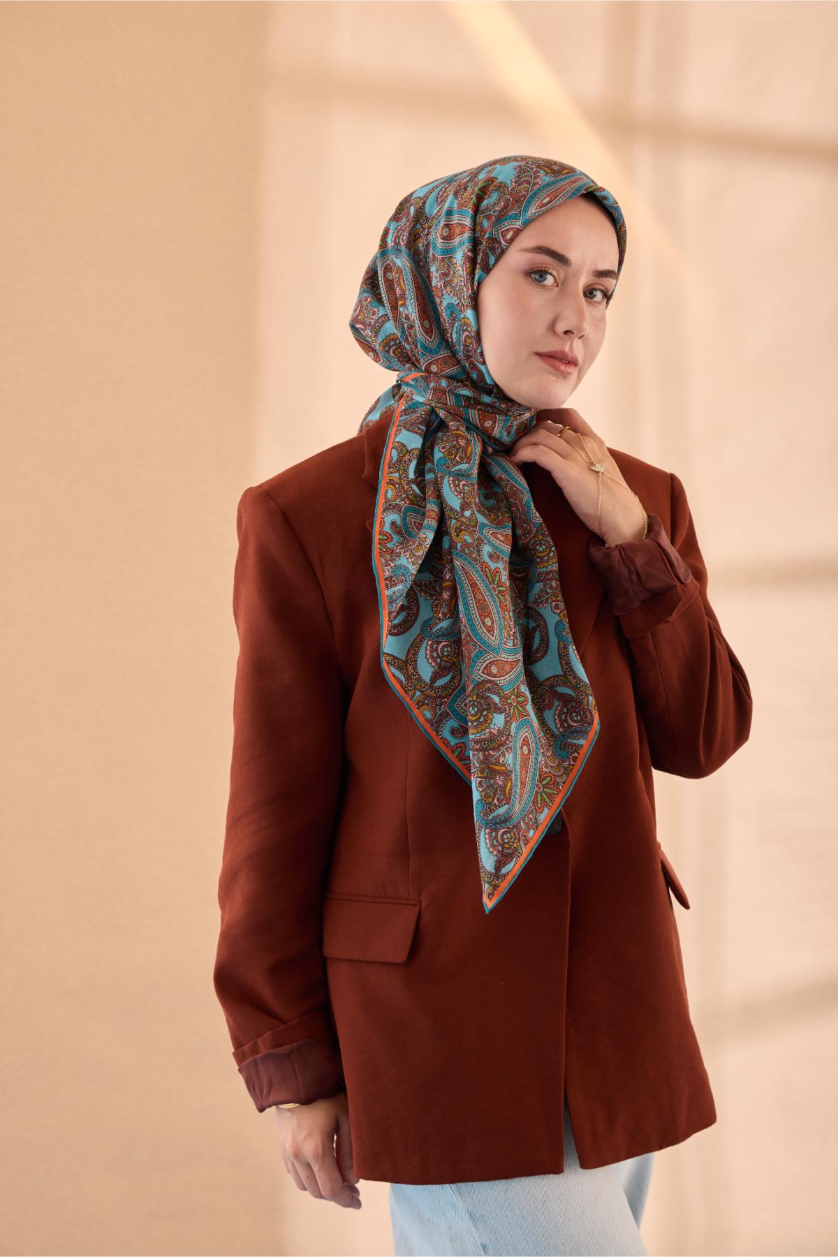 Silk Home Yaz Esintisi Eşarp 15002-18 - İthalesarponline.com - Yaz Esintisi Eşarp - Silk Home