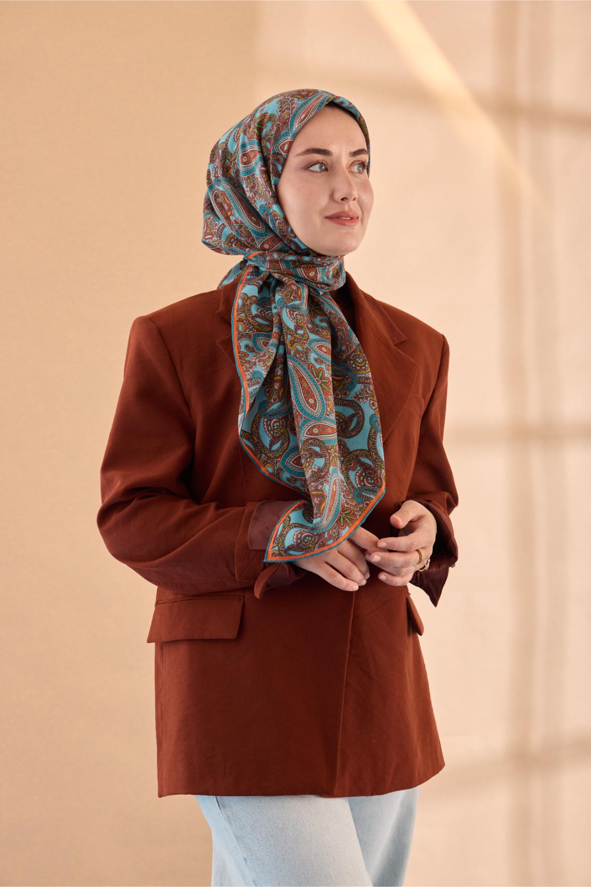 Silk Home Yaz Esintisi Eşarp 15002-18 - İthalesarponline.com - Yaz Esintisi Eşarp - Silk Home