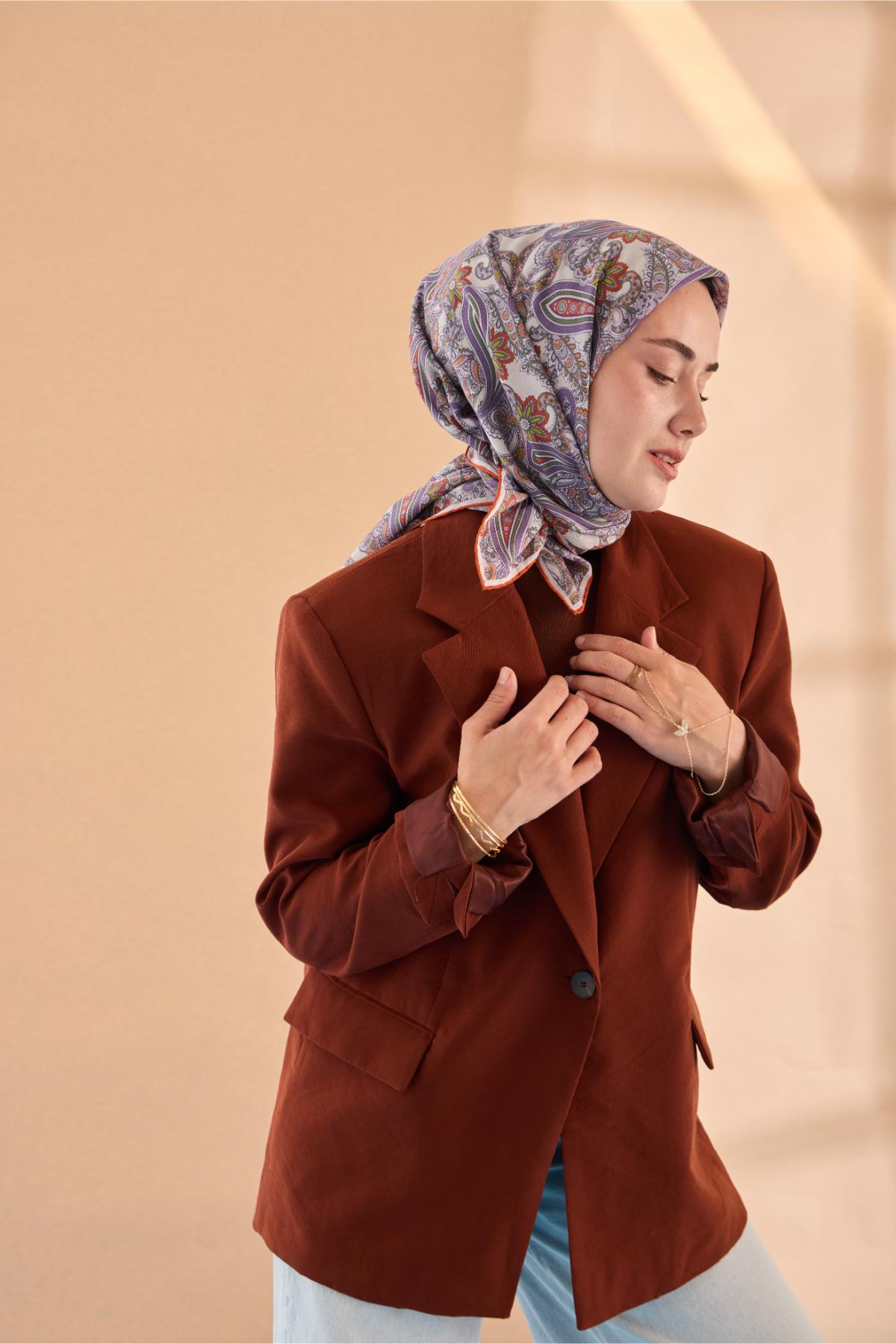 Silk Home Yaz Esintisi Eşarp 15002-19 - İthalesarponline.com - Yaz Esintisi Eşarp - Silk Home