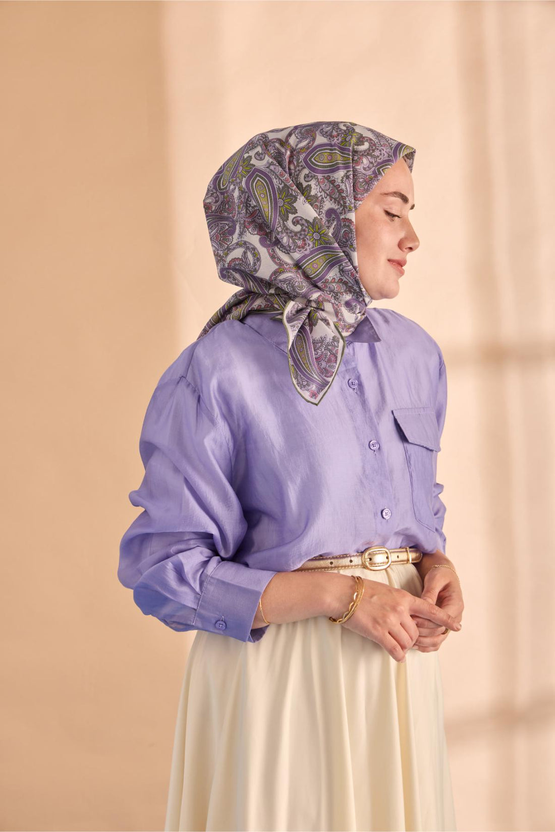 Silk Home Yaz Esintisi Eşarp 15002-20 - İthalesarponline.com - Yaz Esintisi Eşarp - Silk Home