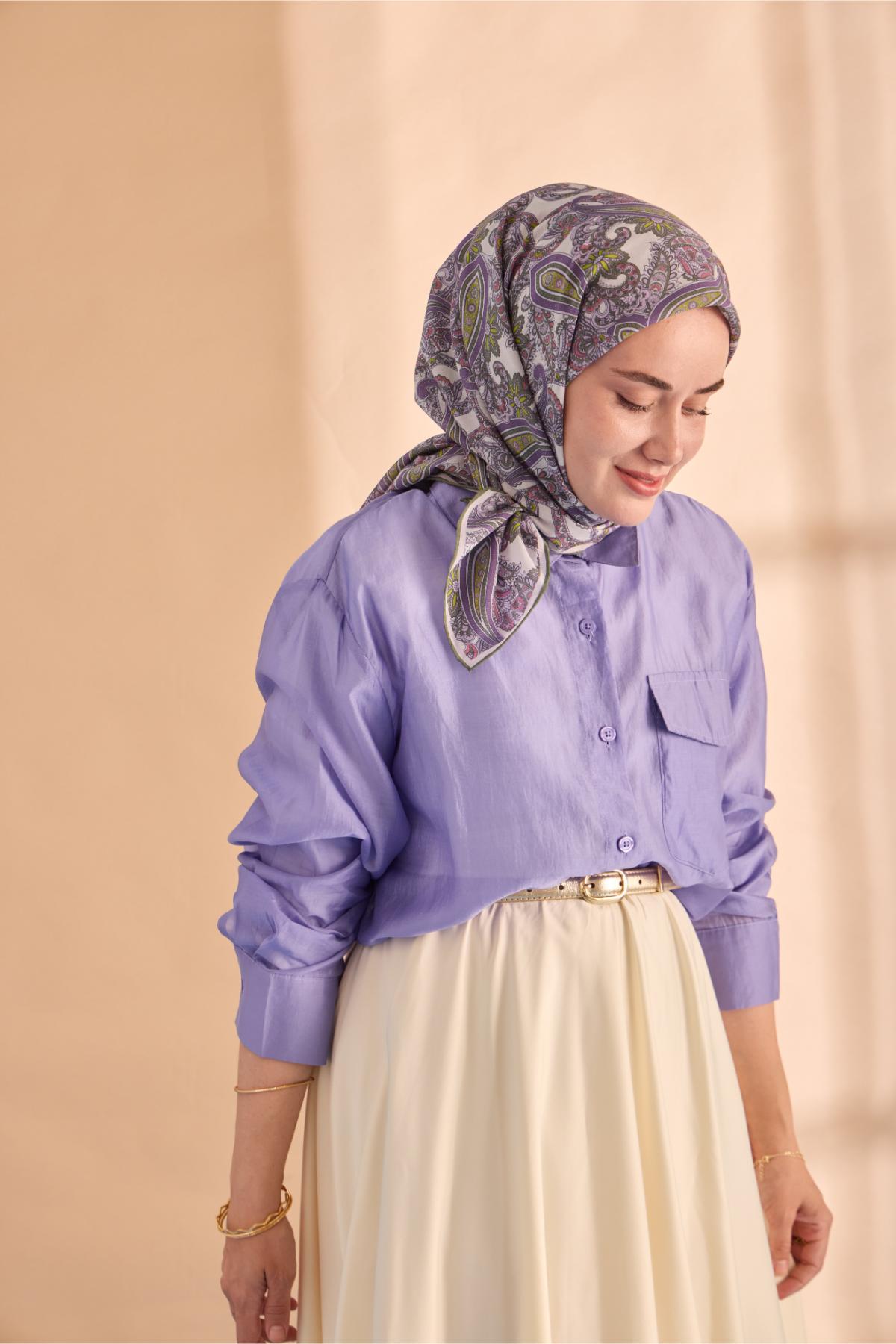 Silk Home Yaz Esintisi Eşarp 15002-20 - İthalesarponline.com - Yaz Esintisi Eşarp - Silk Home