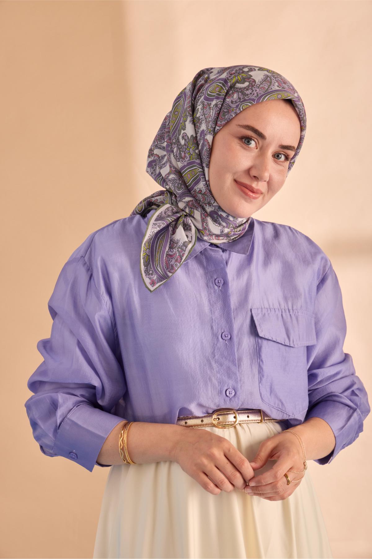 Silk Home Yaz Esintisi Eşarp 15002-20 - İthalesarponline.com - Yaz Esintisi Eşarp - Silk Home