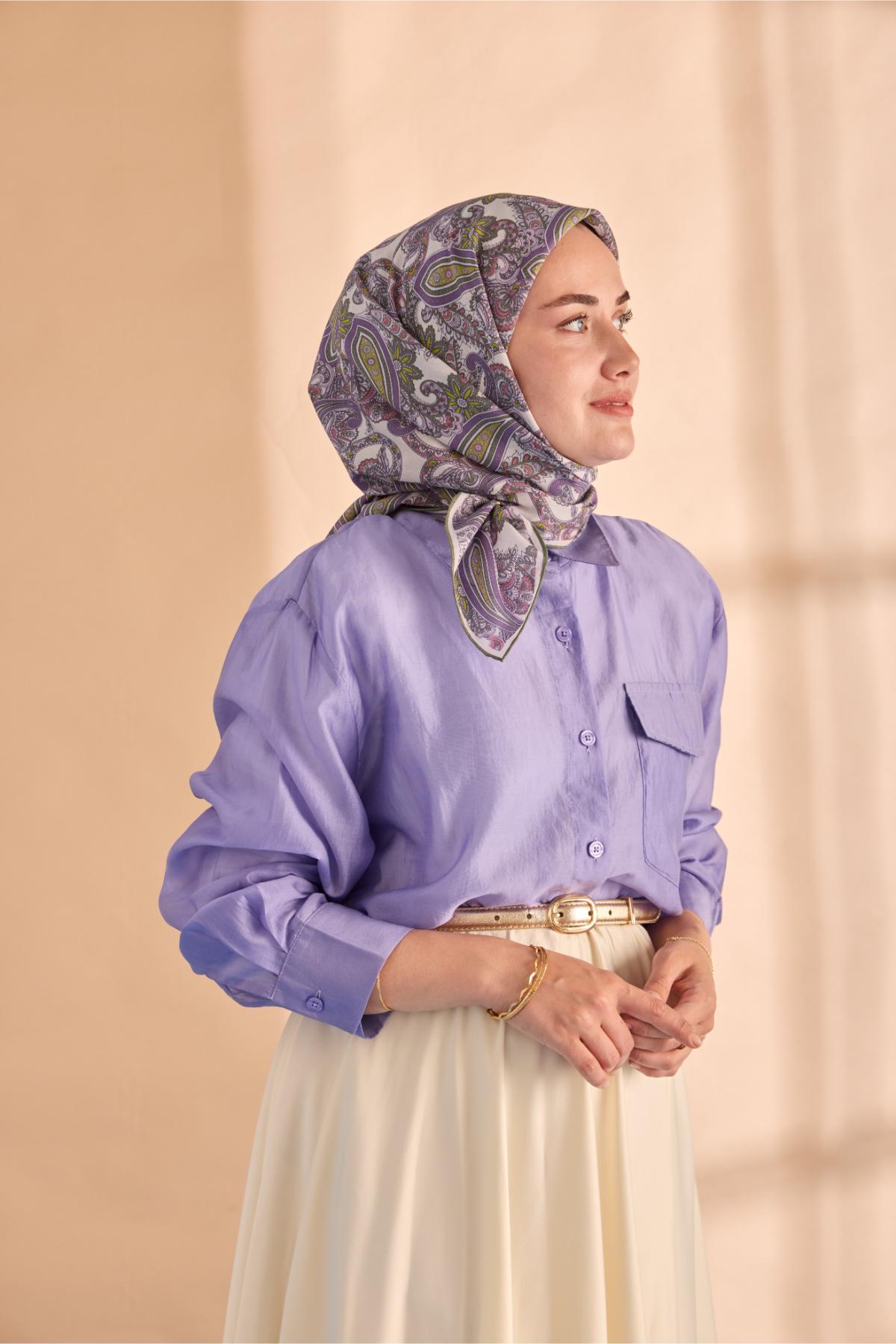 Silk Home Yaz Esintisi Eşarp 15002-20 - İthalesarponline.com - Yaz Esintisi Eşarp - Silk Home