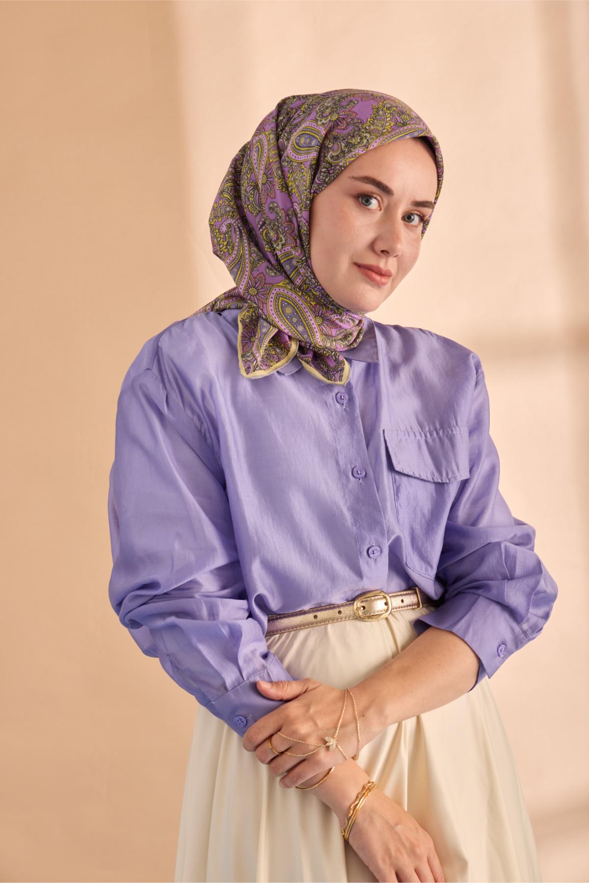 Silk Home Yaz Esintisi Eşarp 15002-21 - İthalesarponline.com - Yaz Esintisi Eşarp - Silk Home