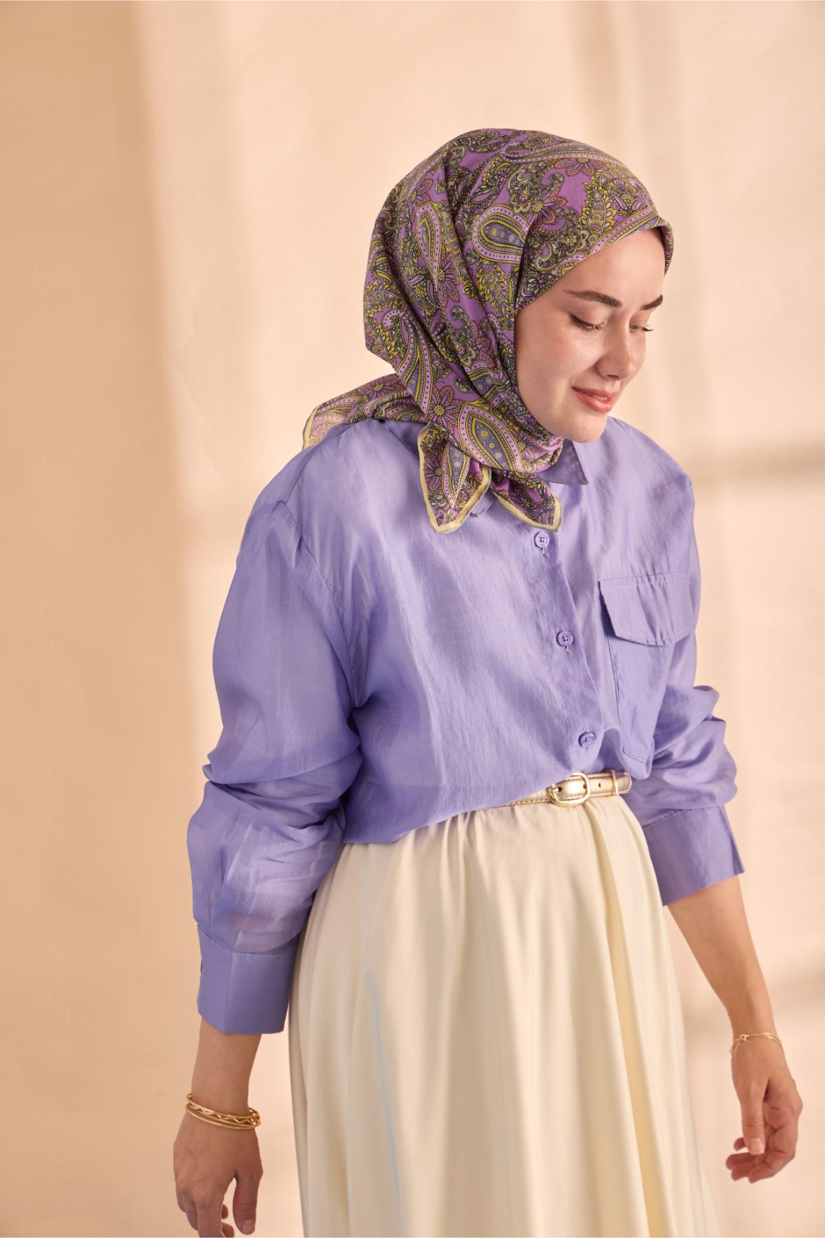 Silk Home Yaz Esintisi Eşarp 15002-21 - İthalesarponline.com - Yaz Esintisi Eşarp - Silk Home