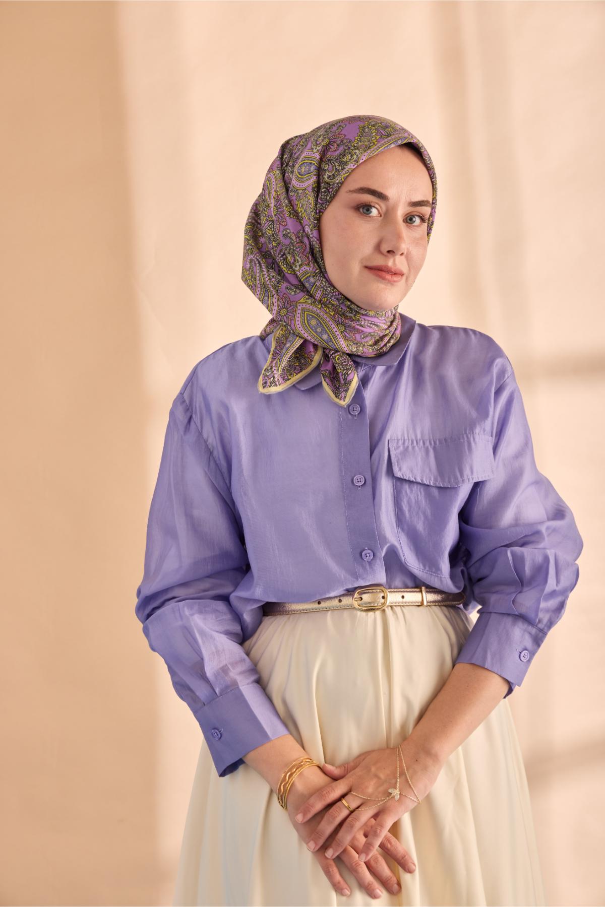 Silk Home Yaz Esintisi Eşarp 15002-21 - İthalesarponline.com - Yaz Esintisi Eşarp - Silk Home