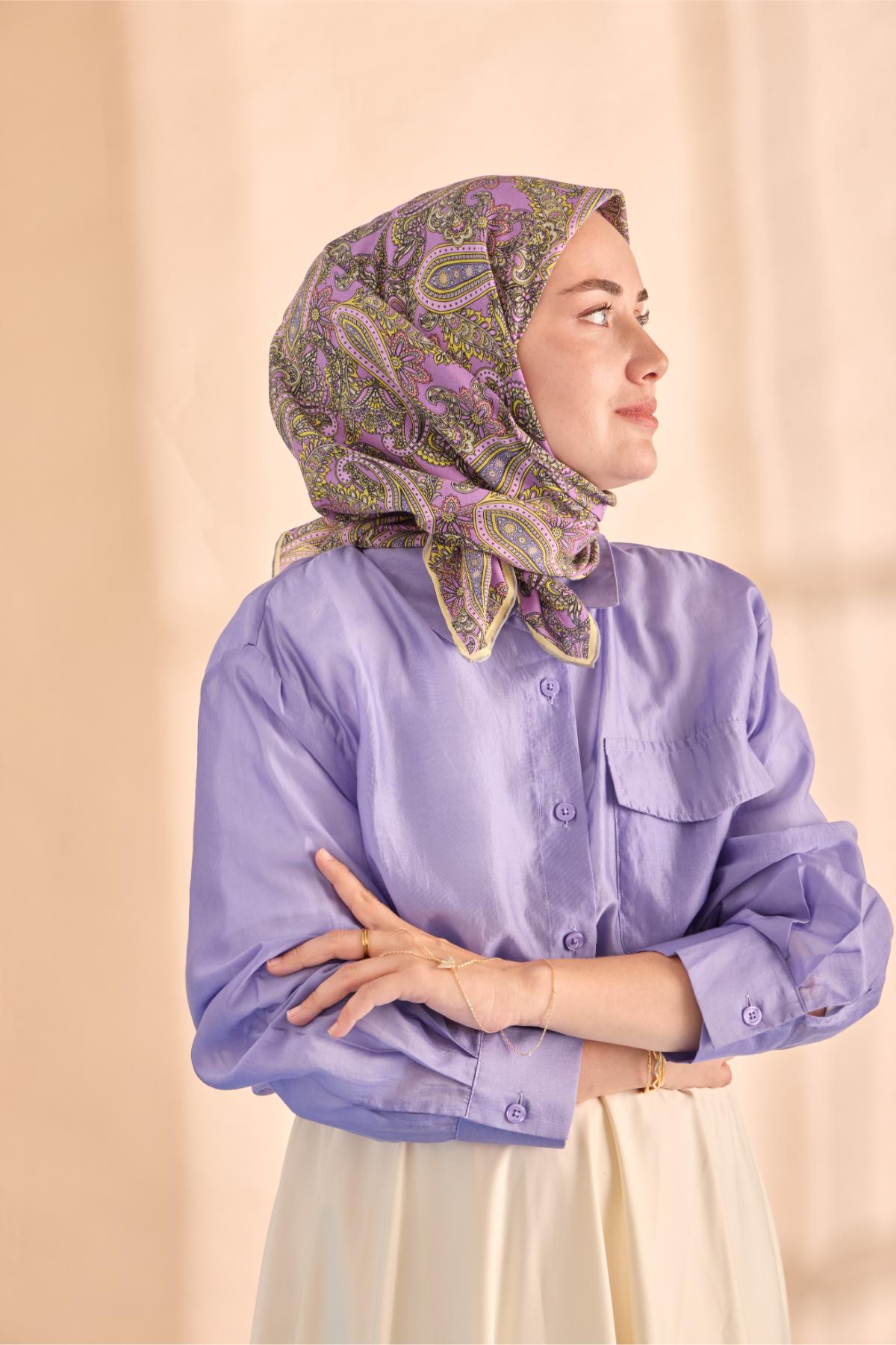 Silk Home Yaz Esintisi Eşarp 15002-21 - İthalesarponline.com - Yaz Esintisi Eşarp - Silk Home